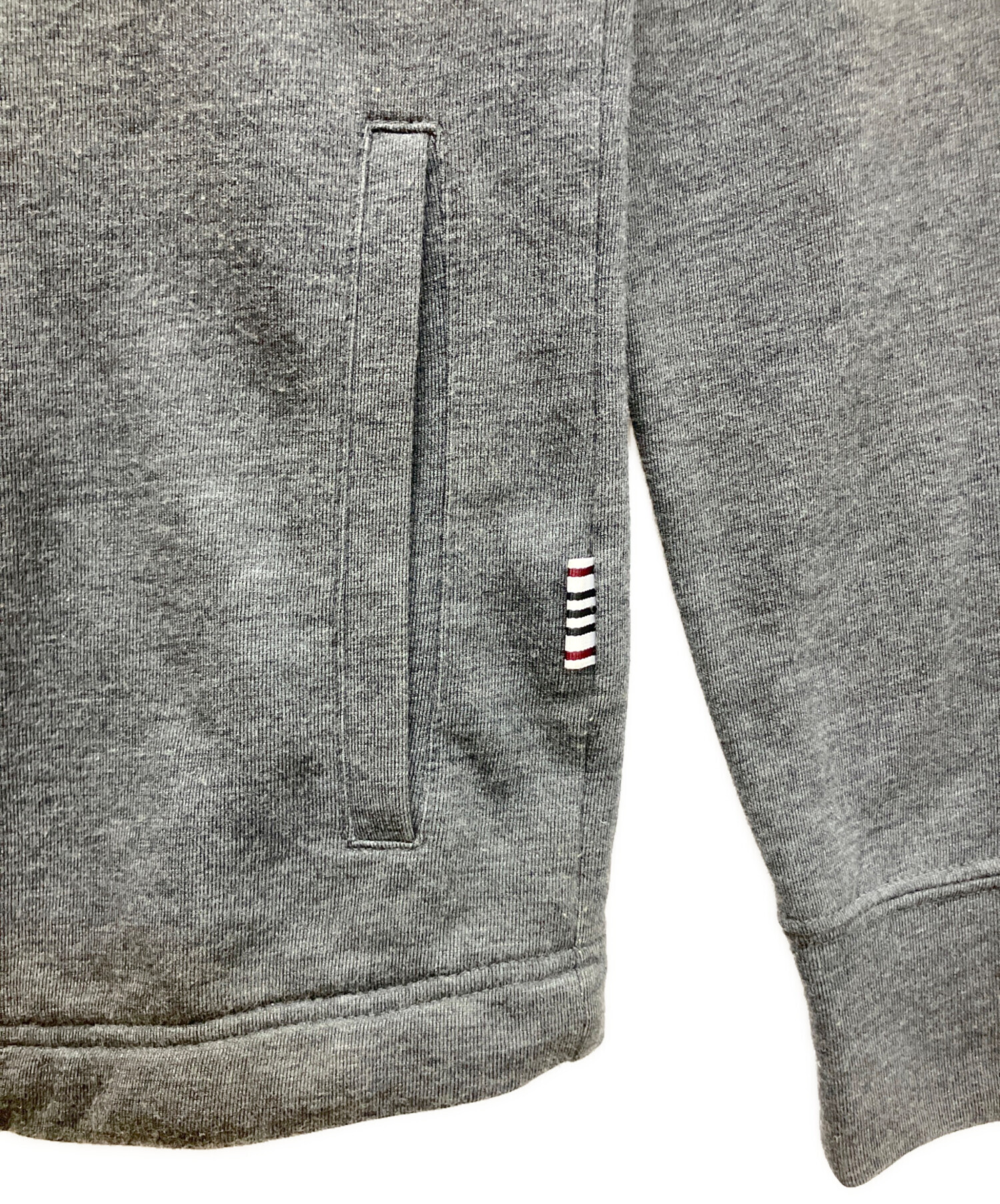 Burberry Black Label グレー ジップアップセーター サイズ2 BURBERRY BLACK LABEL（バーバリーブラックレーベル） ニット