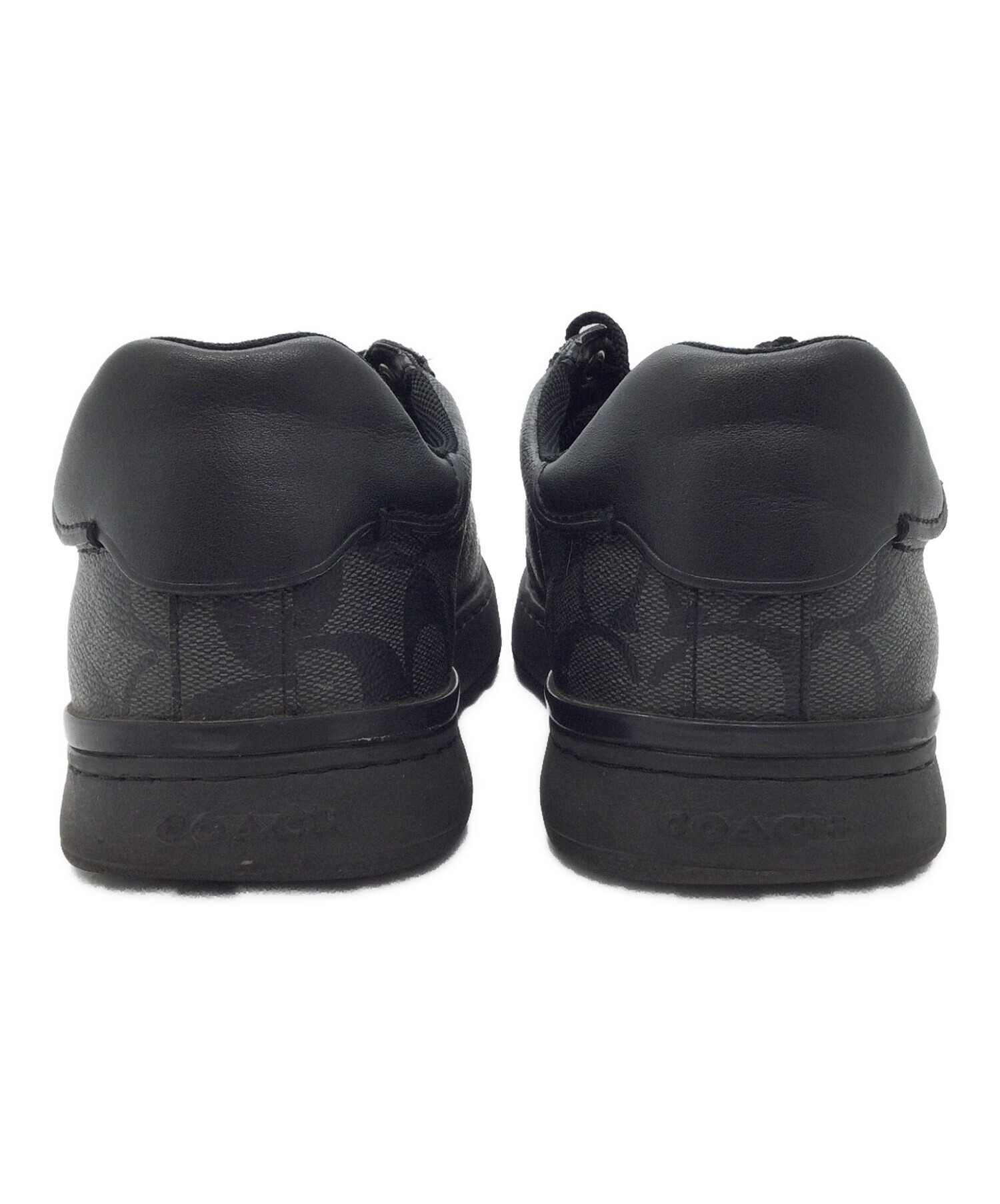 中古・古着通販】COACH (コーチ) スニーカー ブラック サイズ:US9