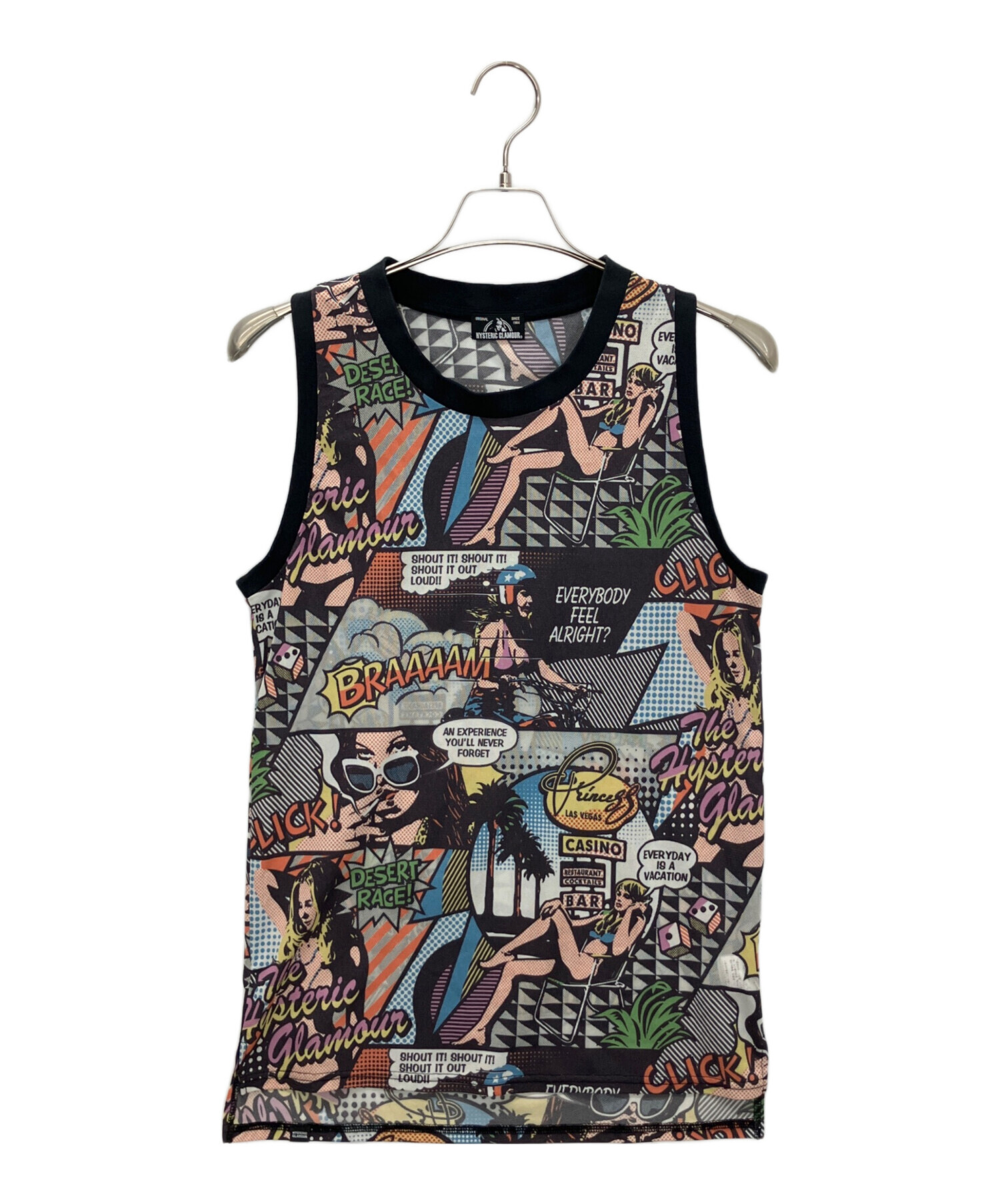 ヒステリックグラマー　メッシュタンクトップ 中古・古着通販】Hysteric Glamour (ヒステリックグラマー) メッシュ
