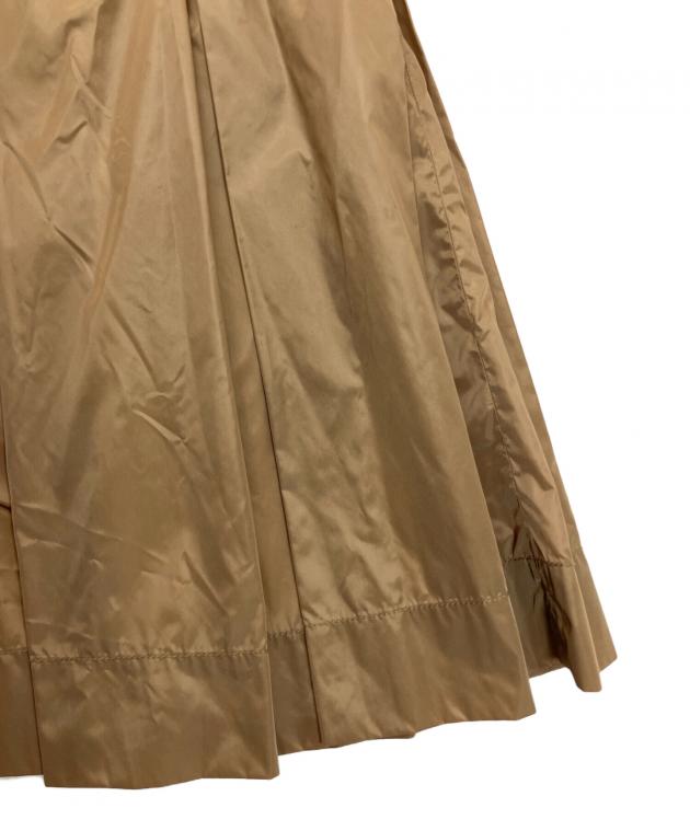 中古・古着通販】PRADA (プラダ) ナイロンスカート ベージュ サイズ:40