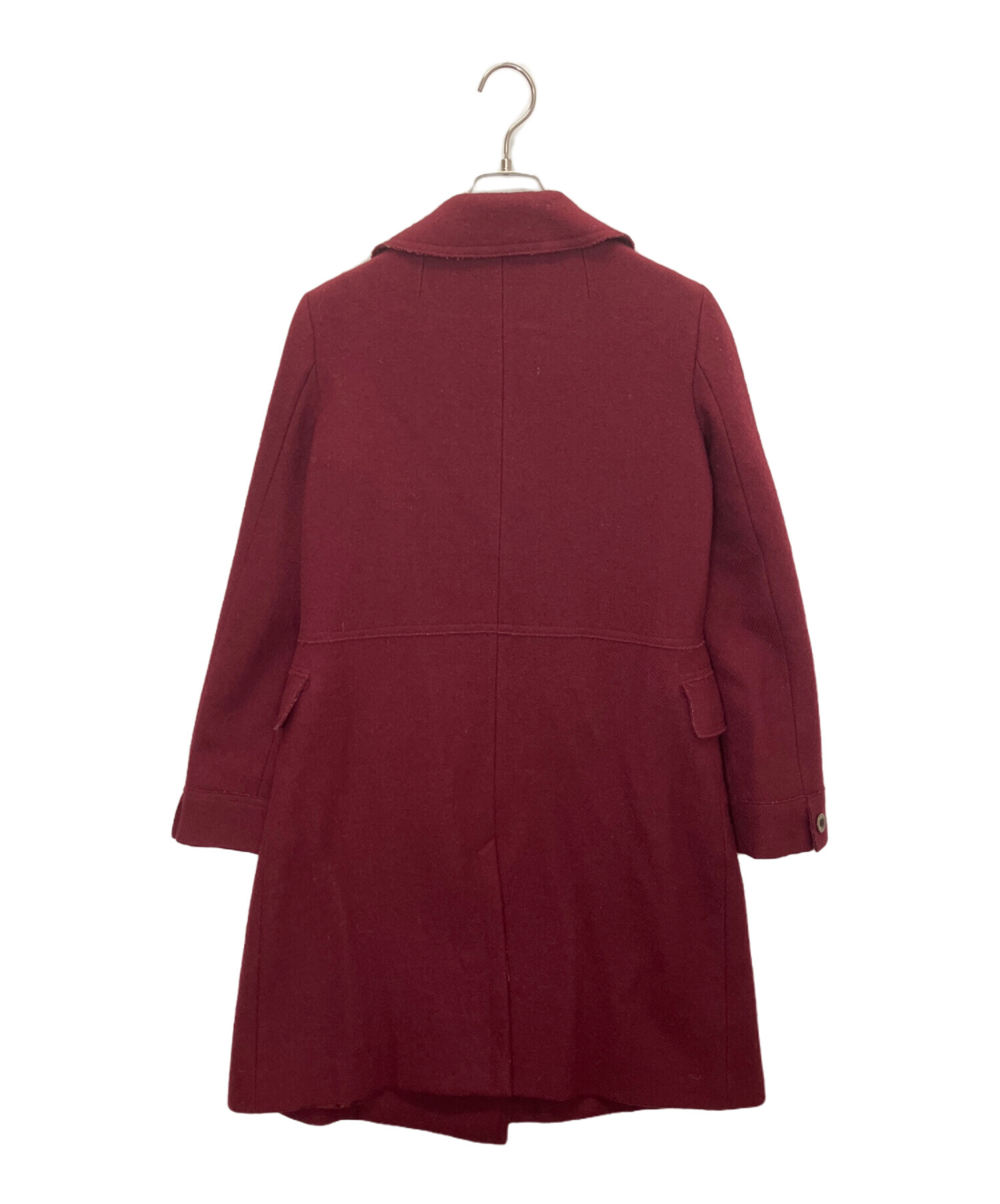 中古・古着通販】MIU MIU (ミュウミュウ) ウールコート パープル