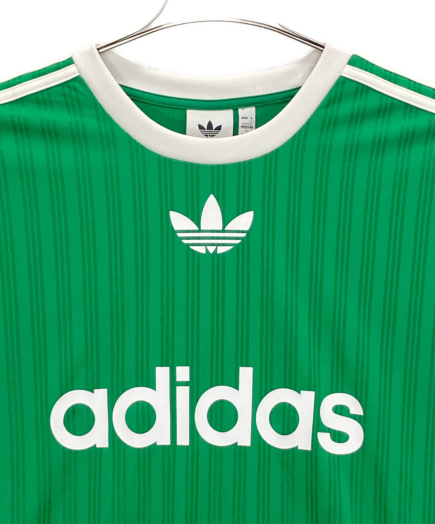 中古・古着通販】adidas (アディダス) IM9457 ゲームシャツ グリーン
