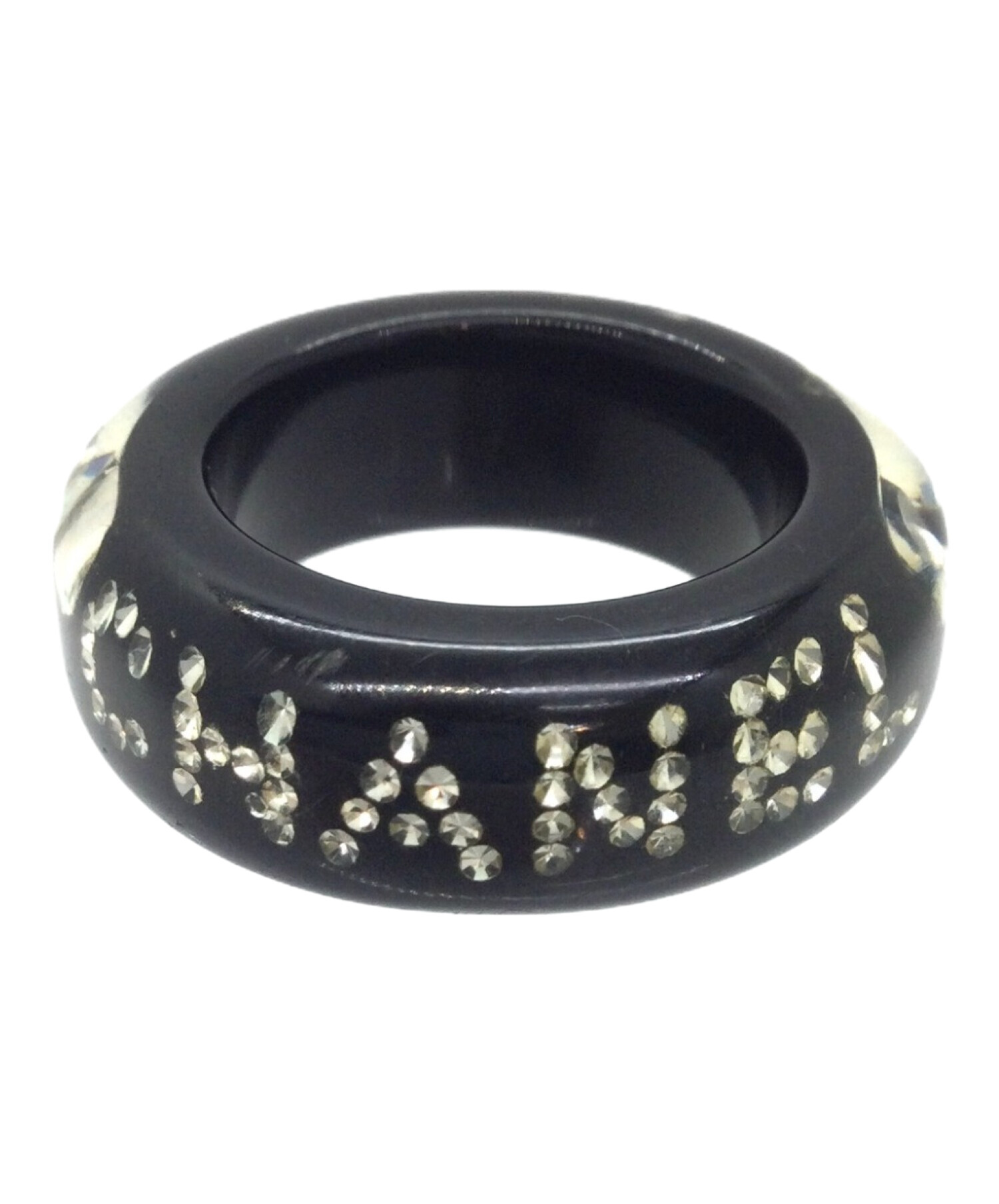 中古・古着通販】CHANEL (シャネル) ラインストーンココマークリング