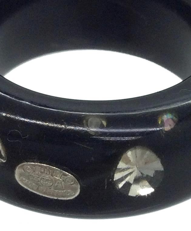 中古・古着通販】CHANEL (シャネル) ラインストーンココマークリング