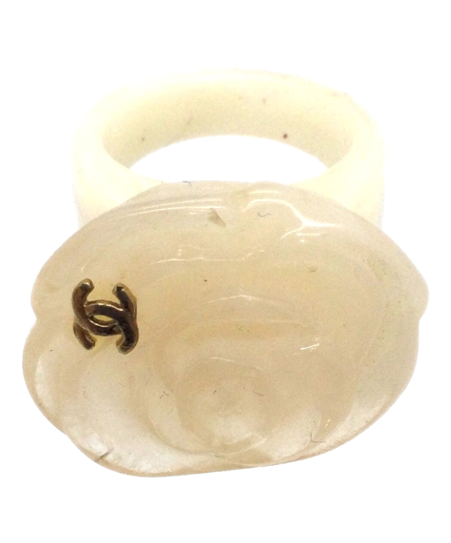 中古・古着通販】CHANEL (シャネル) カメリアココマークリング