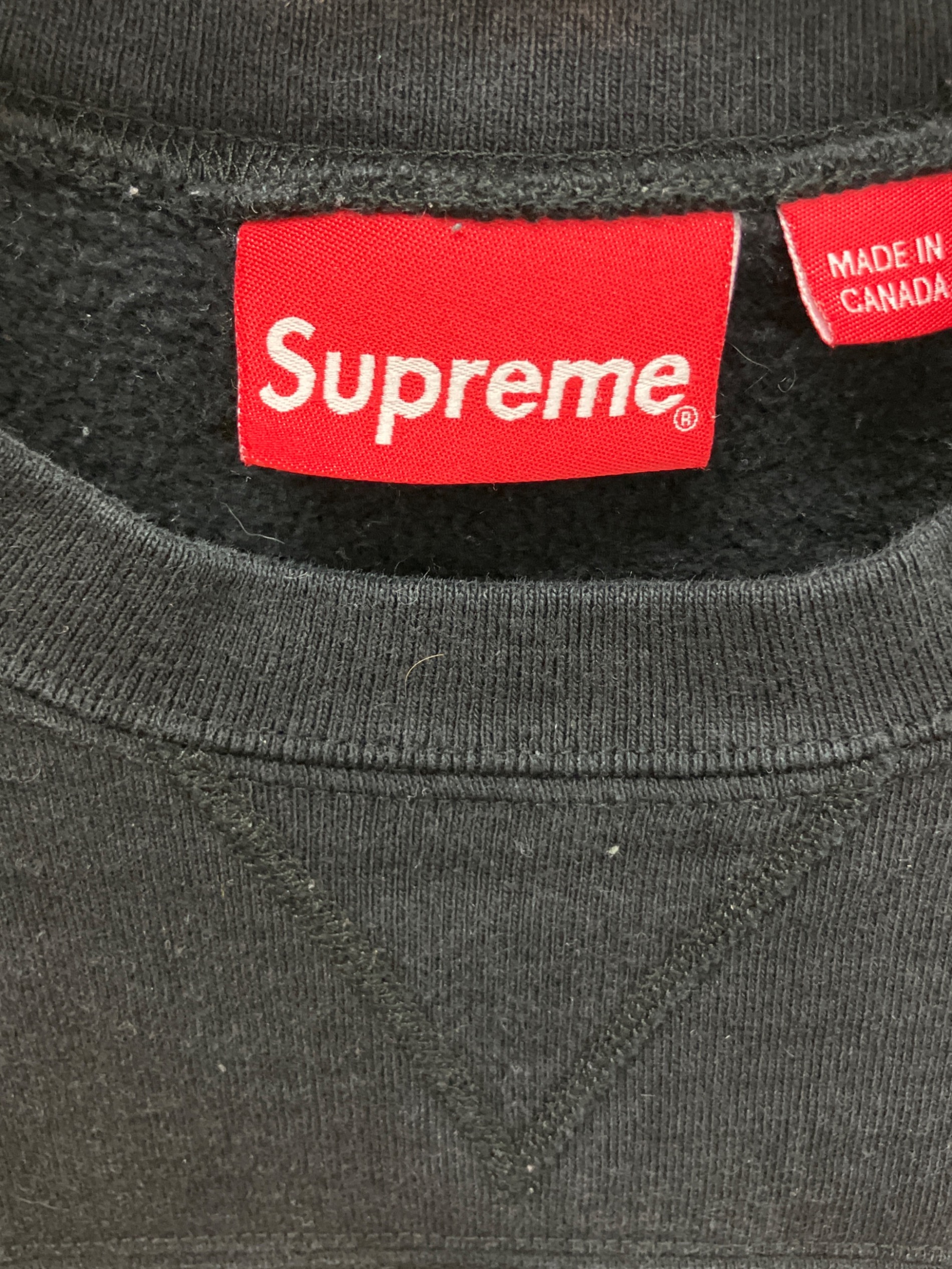 中古・古着通販】SUPREME (シュプリーム) スウェット ブラック