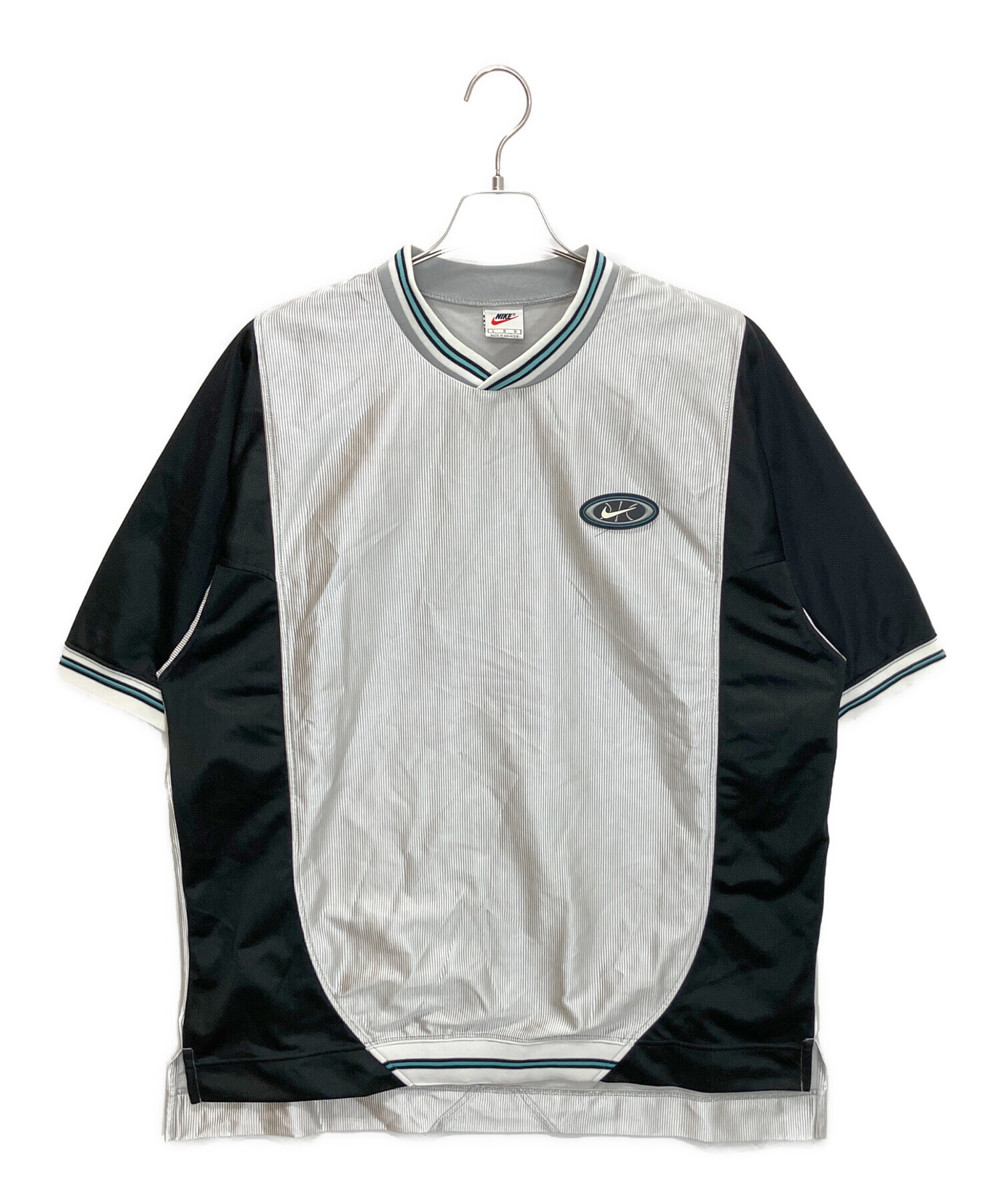 中古・古着通販】NIKE (ナイキ) ゲームシャツ シルバー×ブラック