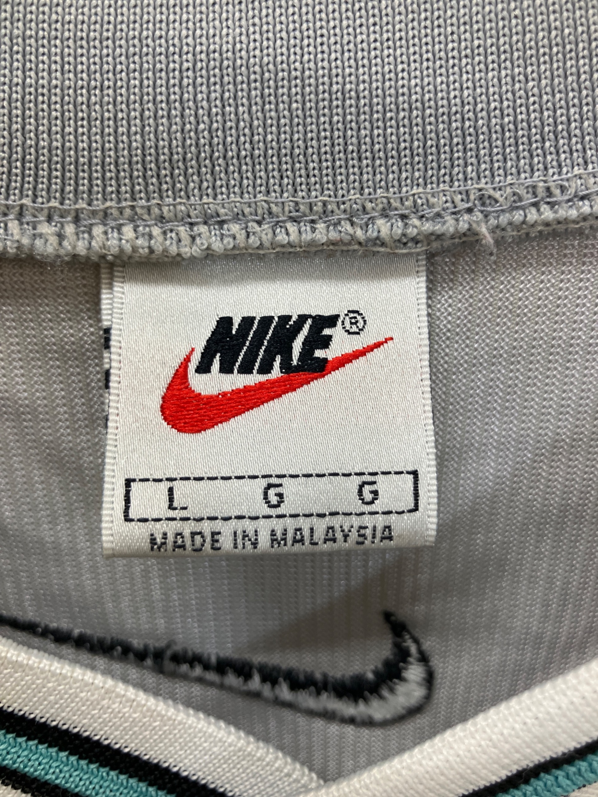 中古・古着通販】NIKE (ナイキ) ゲームシャツ シルバー×ブラック