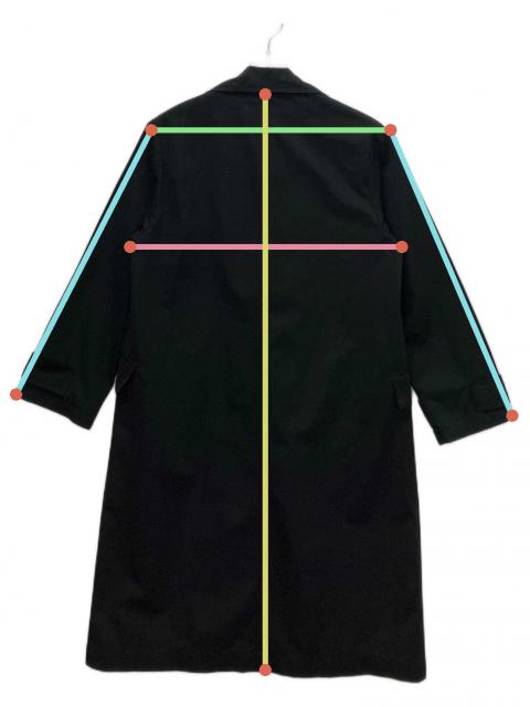 中古・古着通販】ZARA (ザラ) チェスターコート ブラック サイズ:XS