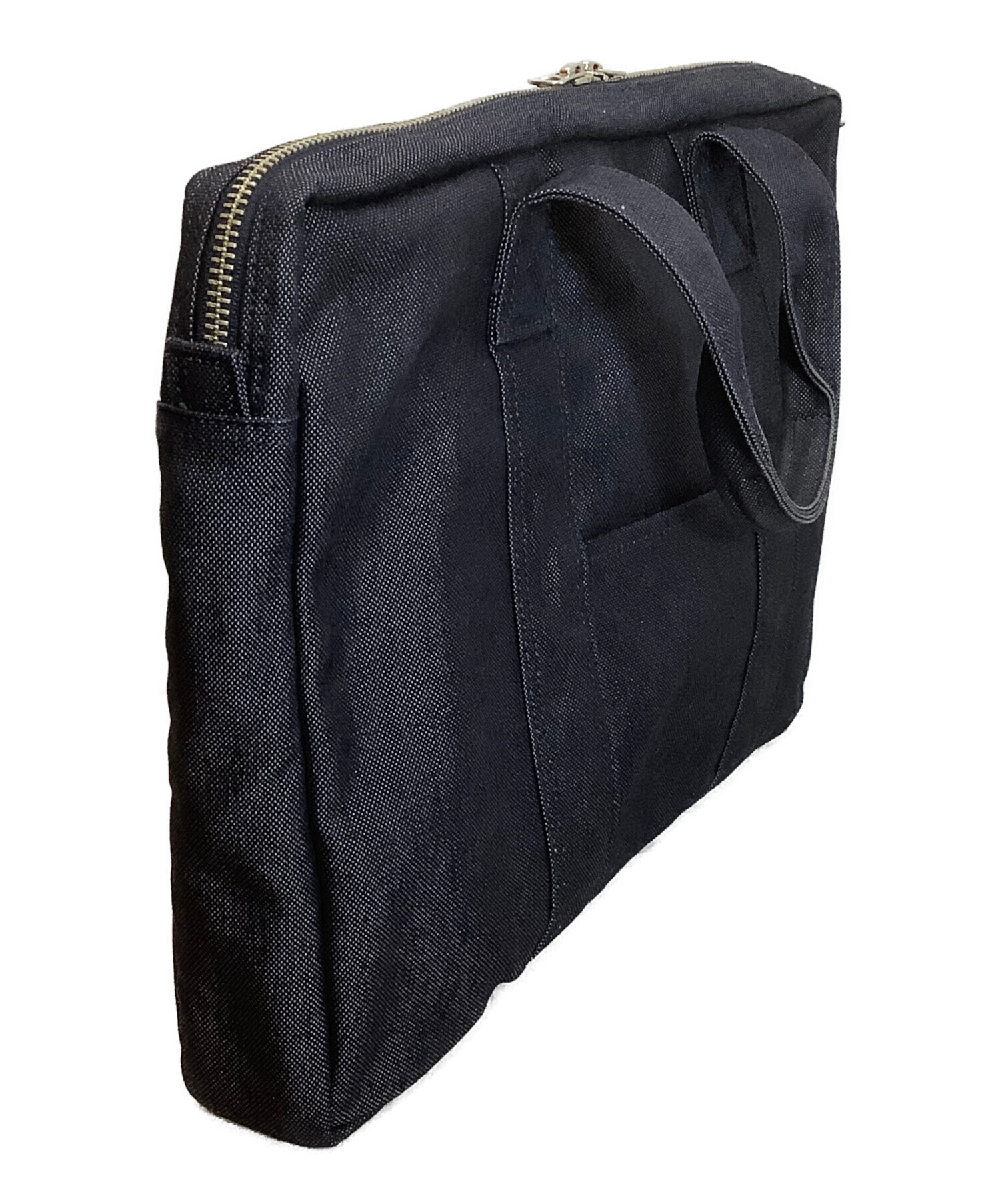 未使用品　ポーター　ブリーフケース 中古・古着通販】PORTER (ポーター) ブリーフケース ネイビー