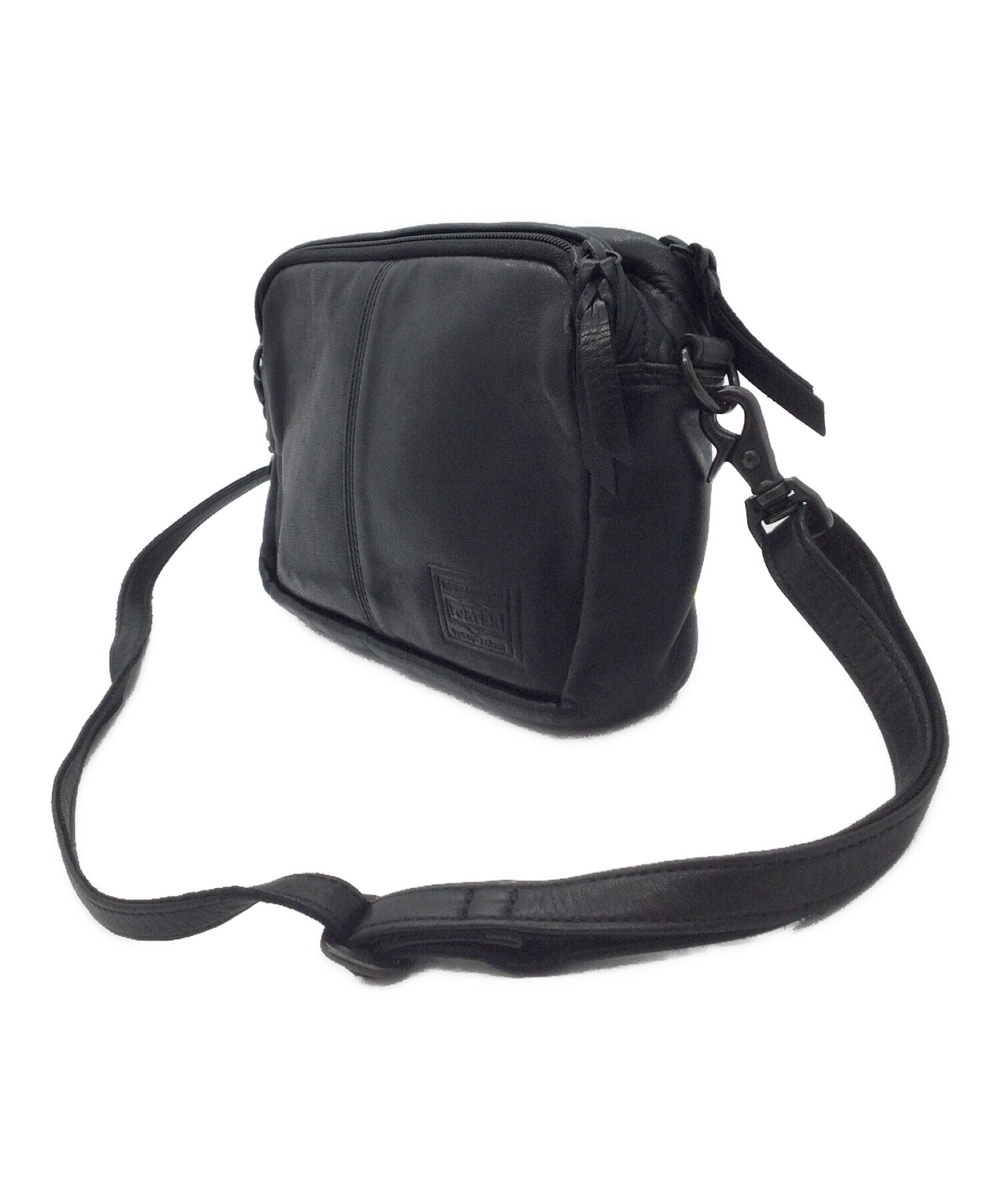 中古・古着通販】PORTER (ポーター) ショルダーバッグ ブラック