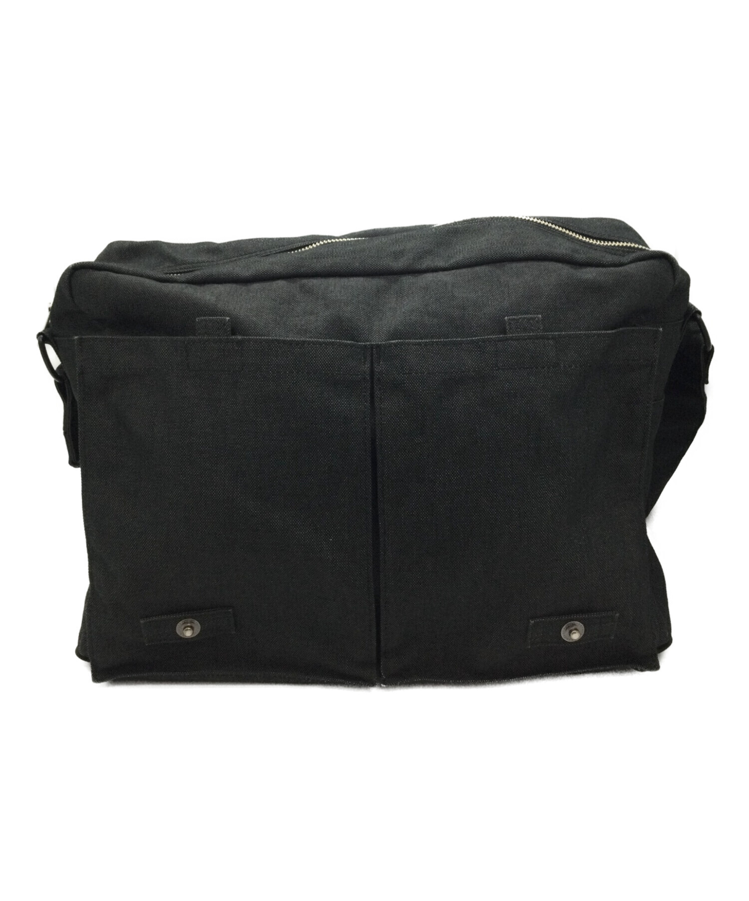 old porter ポーター　メッセンジャーバッグ　黒　ブラック　古着　90s 中古・古着通販】PORTER (ポーター) メッセンジャーバッグ ブラック
