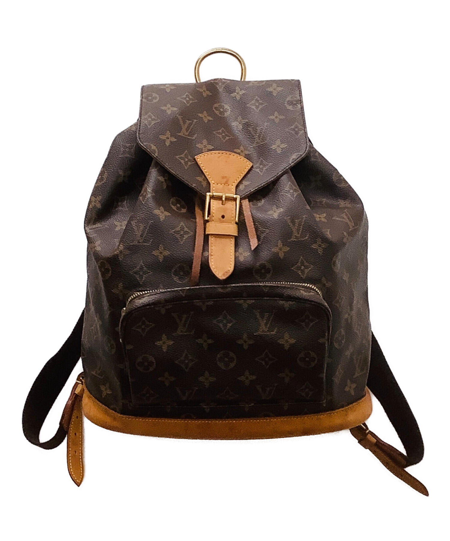 LOUIS VUITTON ルイヴィトン　GMモンスリ 中古・古着通販】LOUIS VUITTON (ルイ ヴィトン) モンスリGM ブラウン