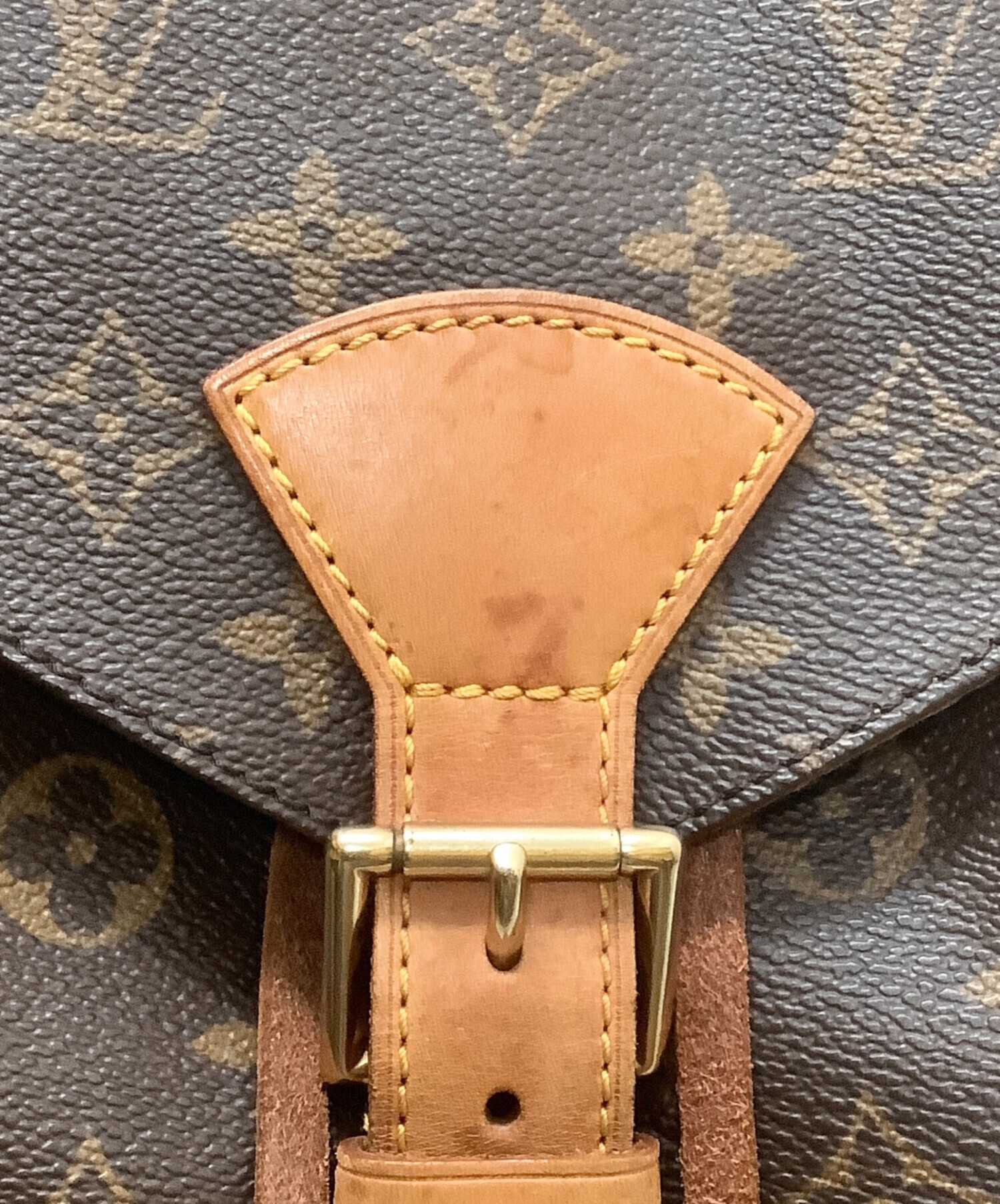 中古・古着通販】LOUIS VUITTON (ルイ ヴィトン) モンスリGM ブラウン