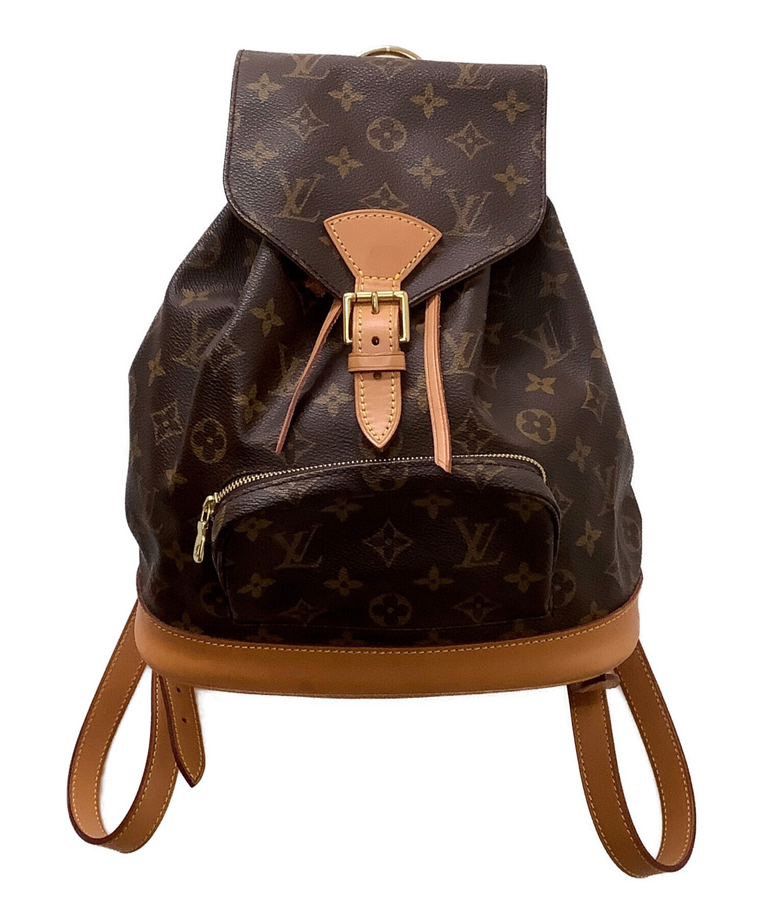 中古・古着通販】LOUIS VUITTON (ルイ ヴィトン) モンスリMM ブラウン