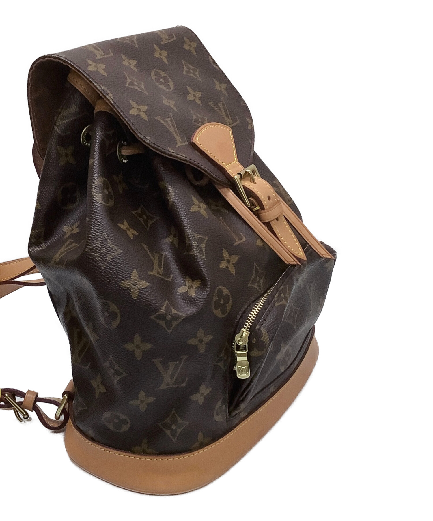 中古・古着通販】LOUIS VUITTON (ルイ ヴィトン) モンスリMM ブラウン