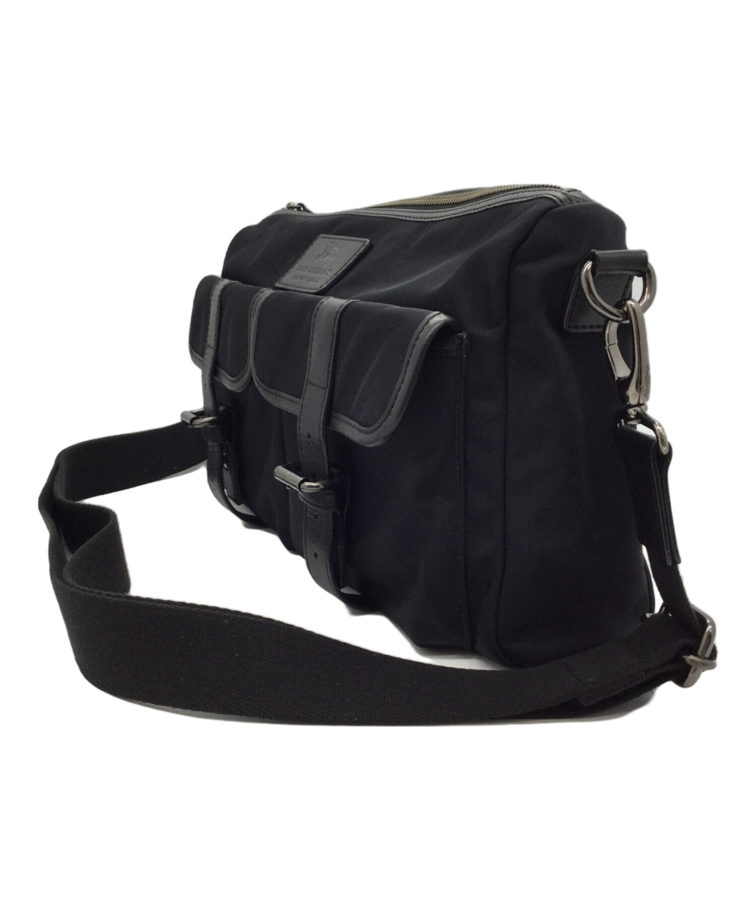 セール✨️ BURBERRY バーバリー ブラックレーベル ショルダーバッグ 黒 中古・古着通販】BURBERRY BLACK LABEL (バーバリーブラックレーベル