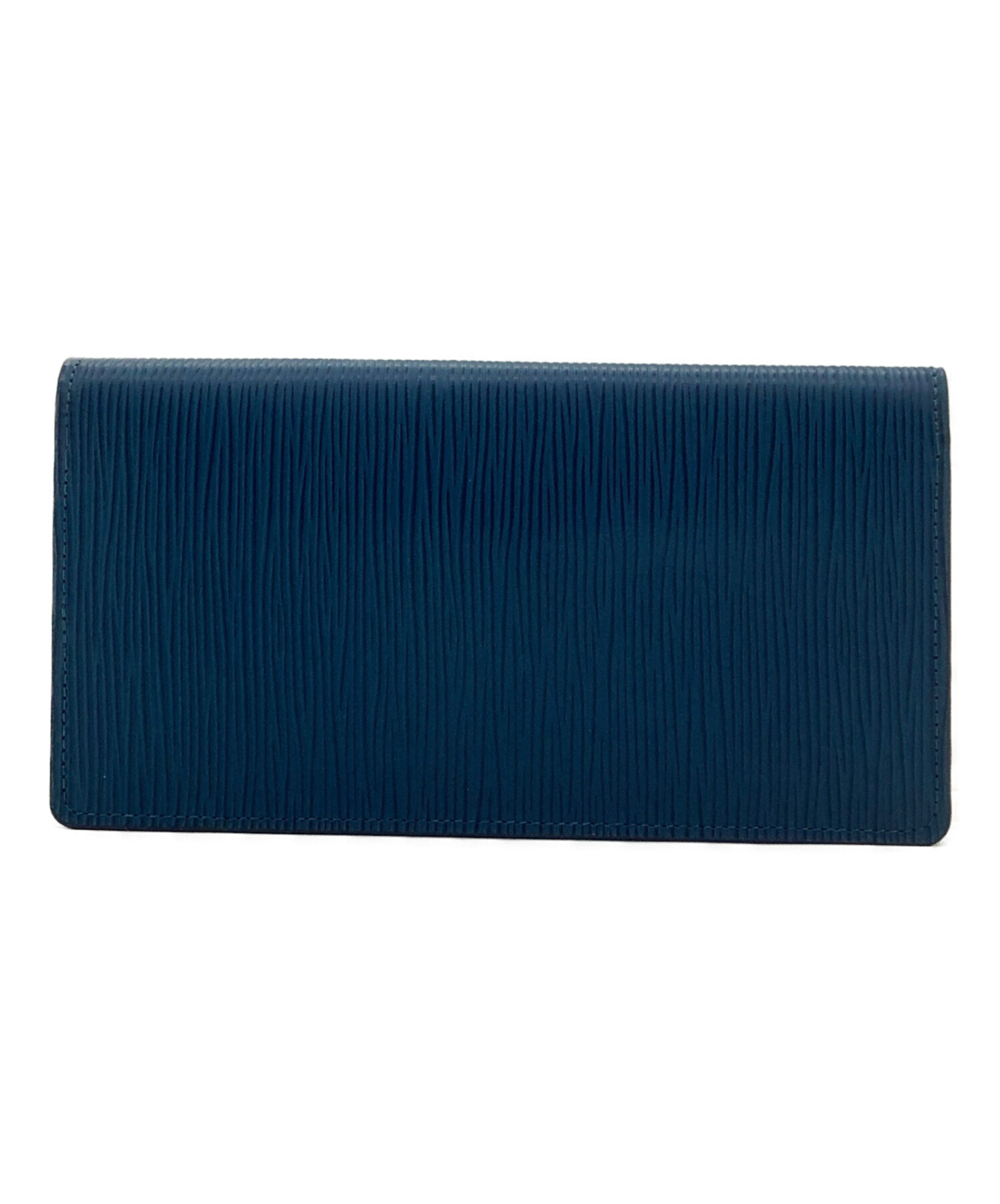 ラスト1つ【新作！中古美品】 ルイヴィトン ポルトフォイユ・ブラザ NM ブルー 中古・古着通販】LOUIS VUITTON (ルイ ヴィトン) ポルトフォイユ