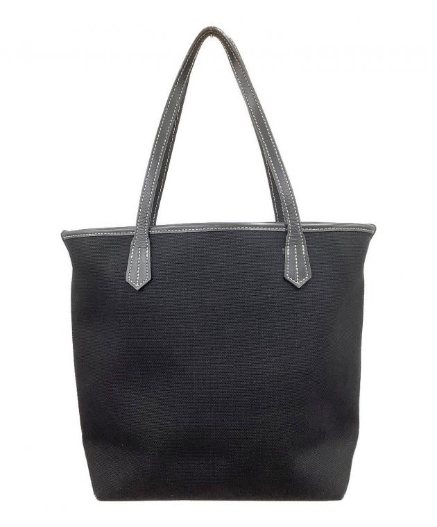 Burberry BLUE LABEL トートバッグ キャンバス　レザー 中古・古着通販】BURBERRY BLUE LABEL (バーバリー ブルー レーベル
