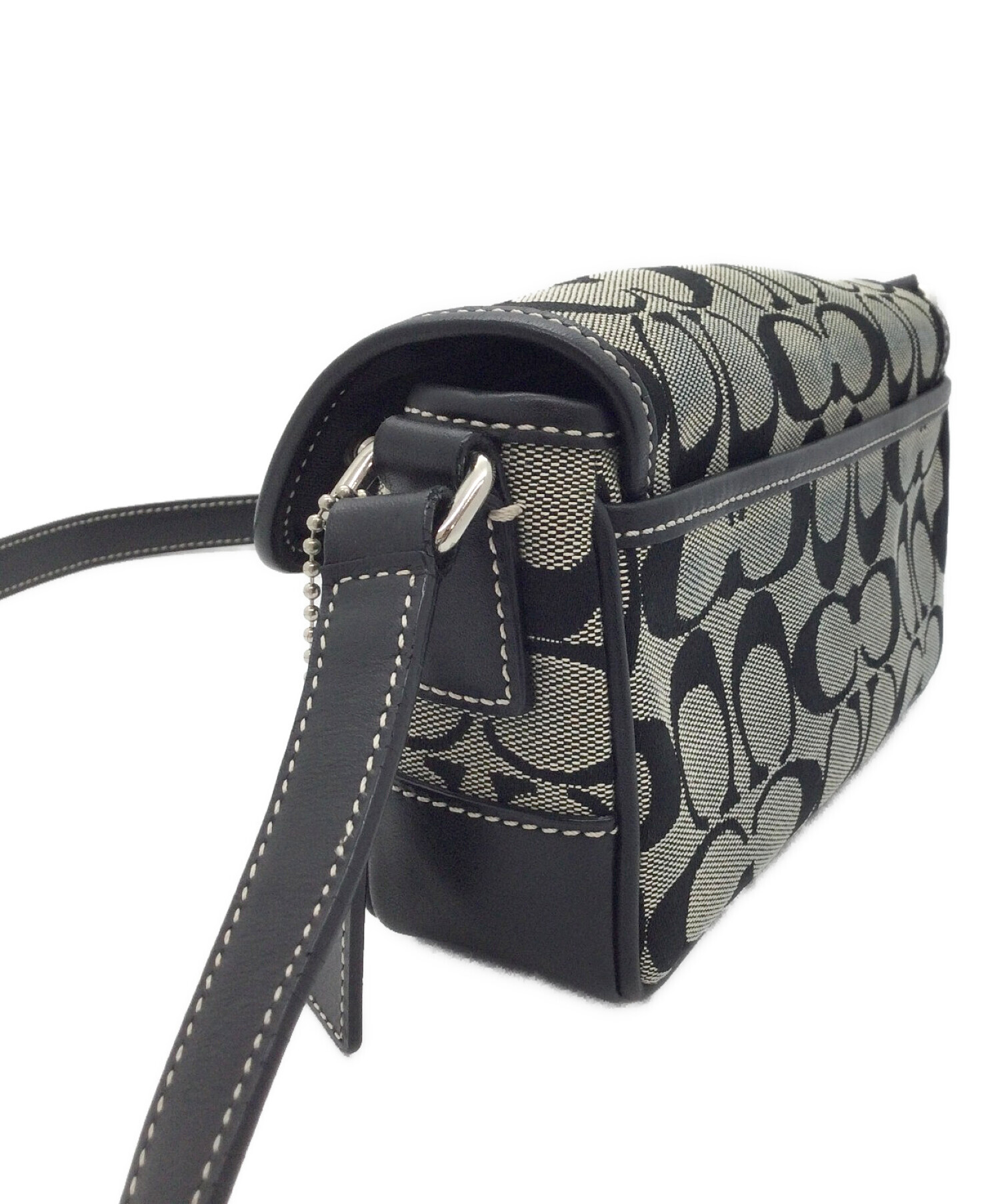 コーチ ショルダーバッグ ブラック/グレー COACH コーチ ショルダー 