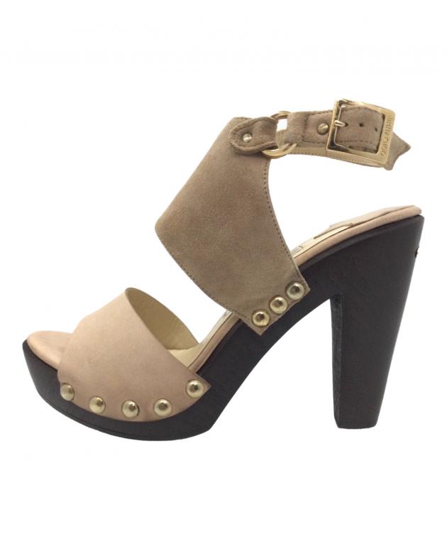 ★新品未使用品　ジミーチュウ　プラットフォームサンダル　サイズ37 中古・古着通販】JIMMY CHOO (ジミーチュウ) プラットフォームサンダル