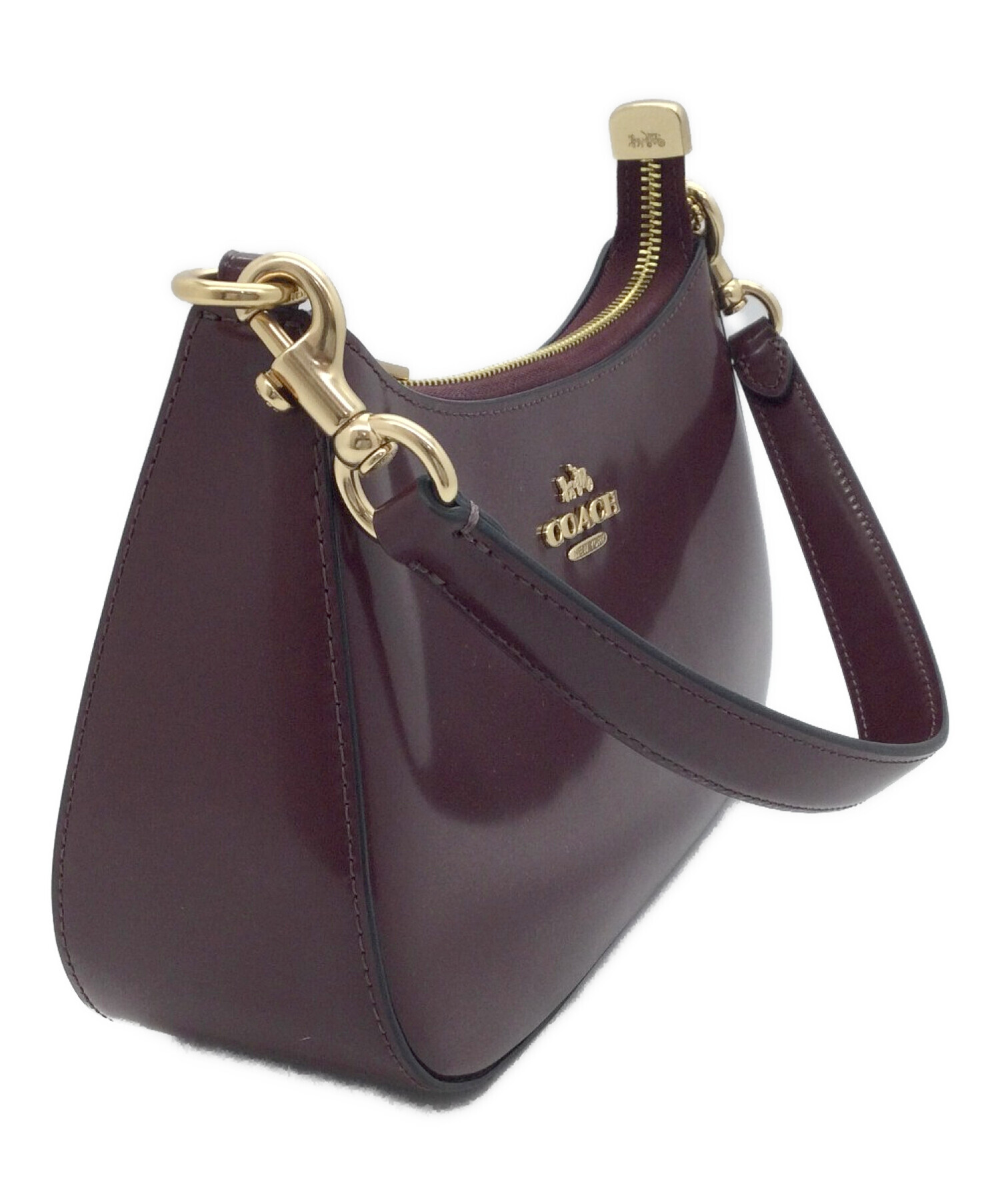 中古・古着通販】COACH (コーチ) 2WAYショルダーバッグ パープル