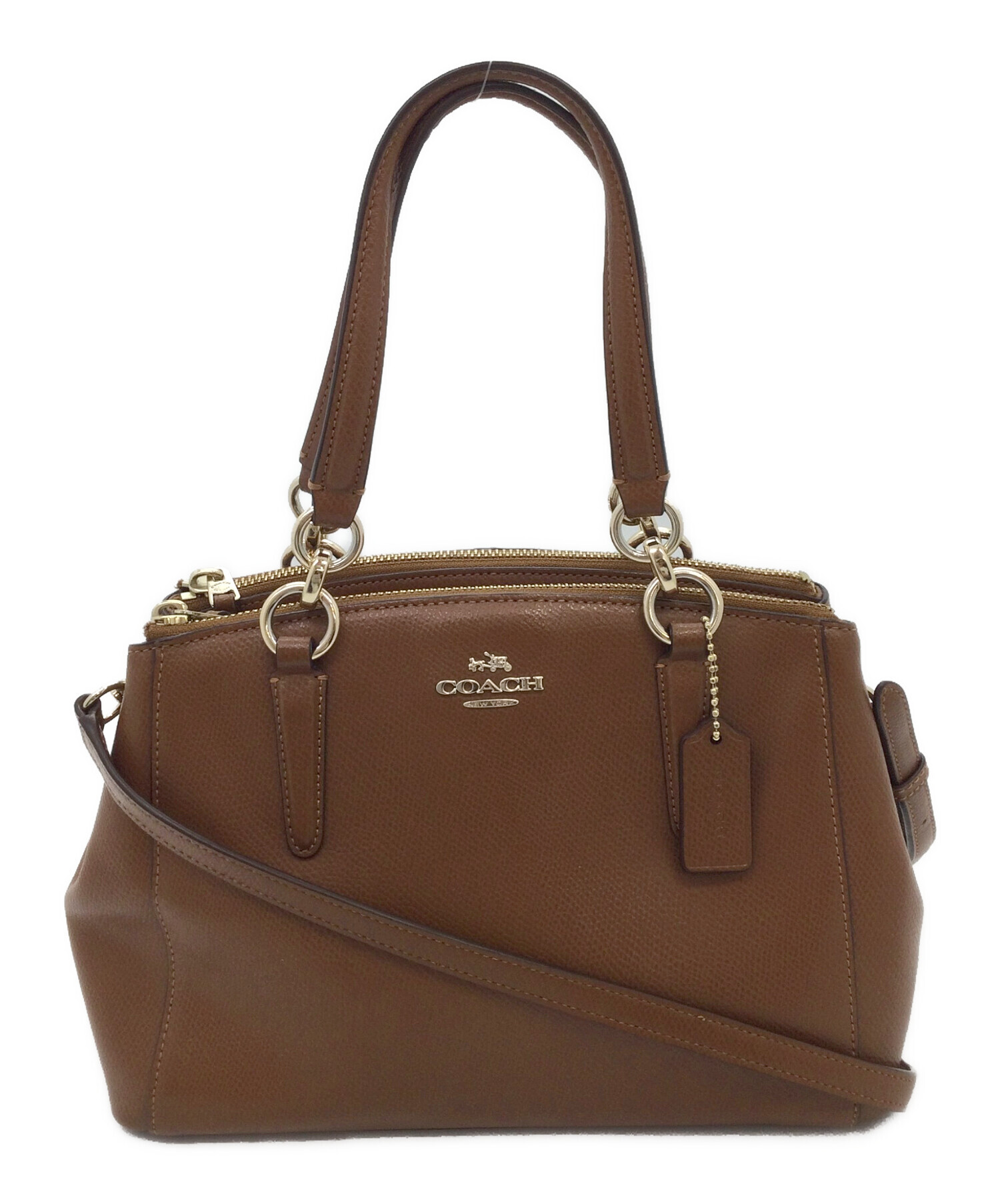 中古・古着通販】COACH (コーチ) 2WAYショルダーバッグ ブラウン