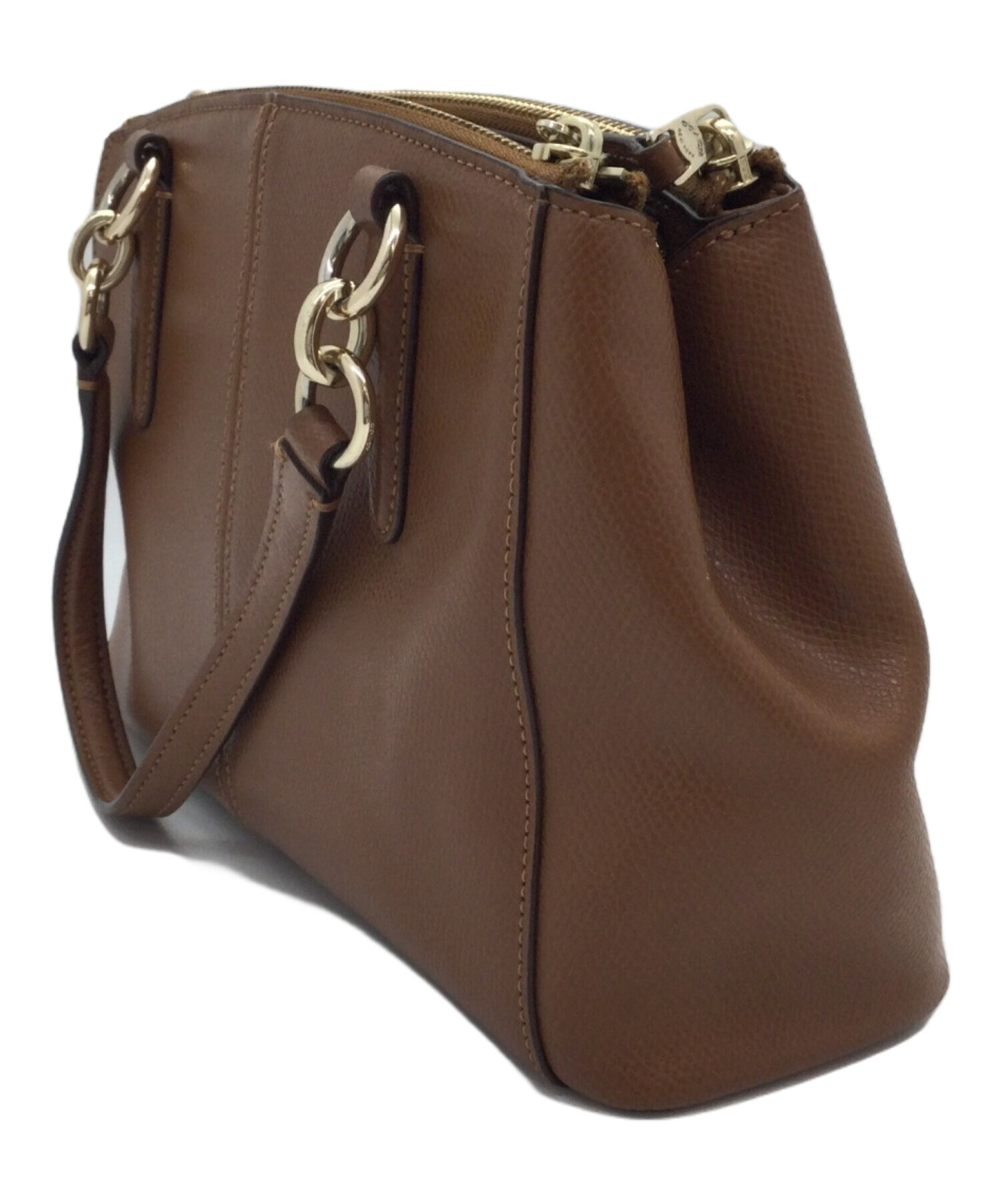 中古・古着通販】COACH (コーチ) 2WAYショルダーバッグ ブラウン 