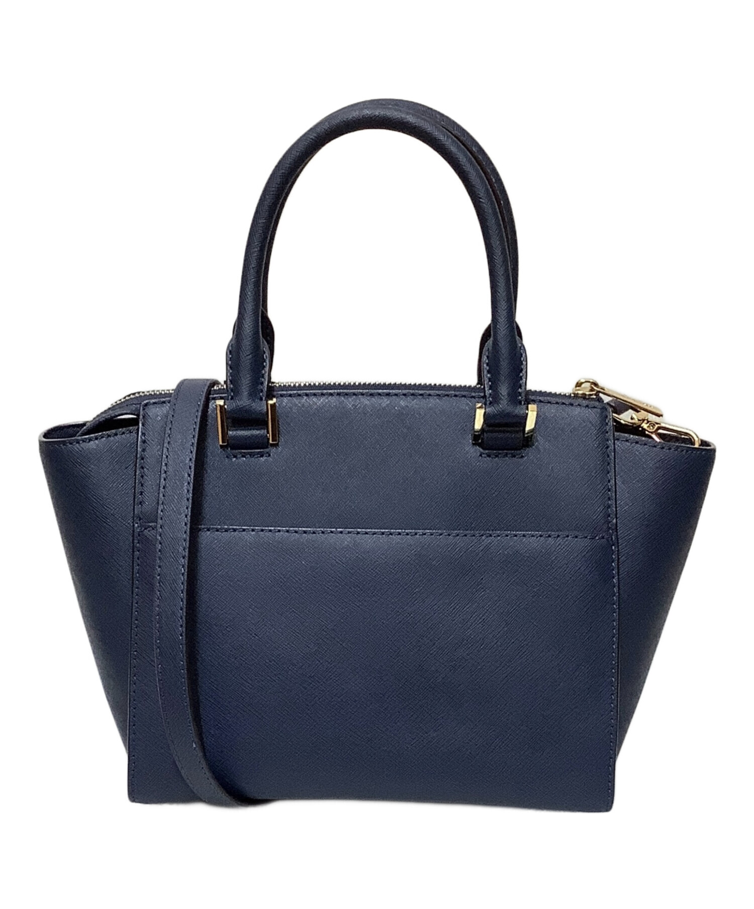中古・古着通販】MICHAEL KORS (マイケルコース) 2WAYバッグ ネイビー