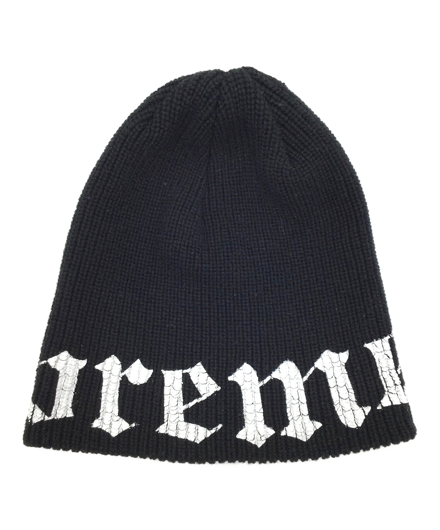 中古・古着通販】SUPREME (シュプリーム) ニット帽 ブラック｜ブランド
