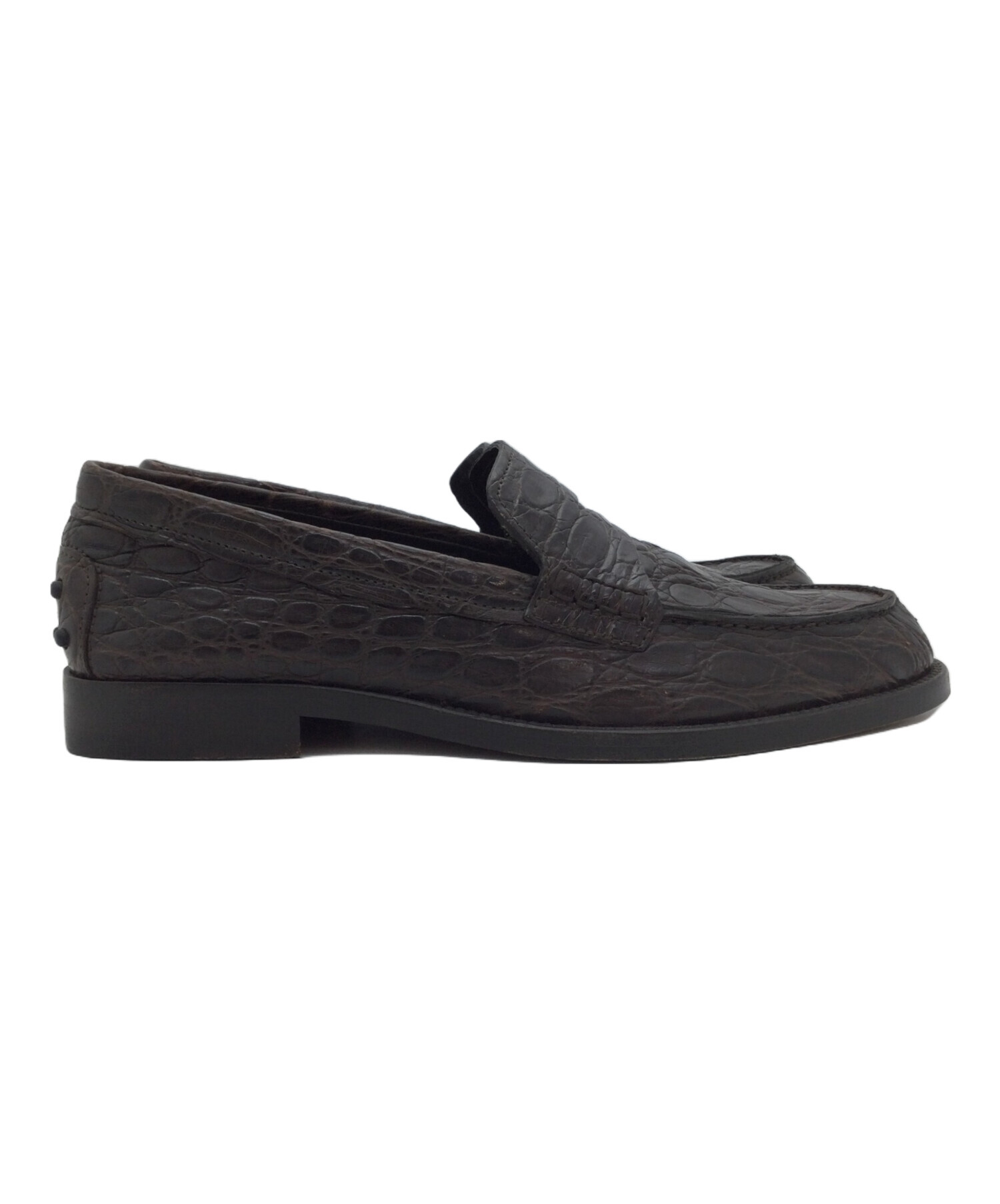 中古・古着通販】TOD'S (トッズ) ローファー ブラウン サイズ:SIZE 6