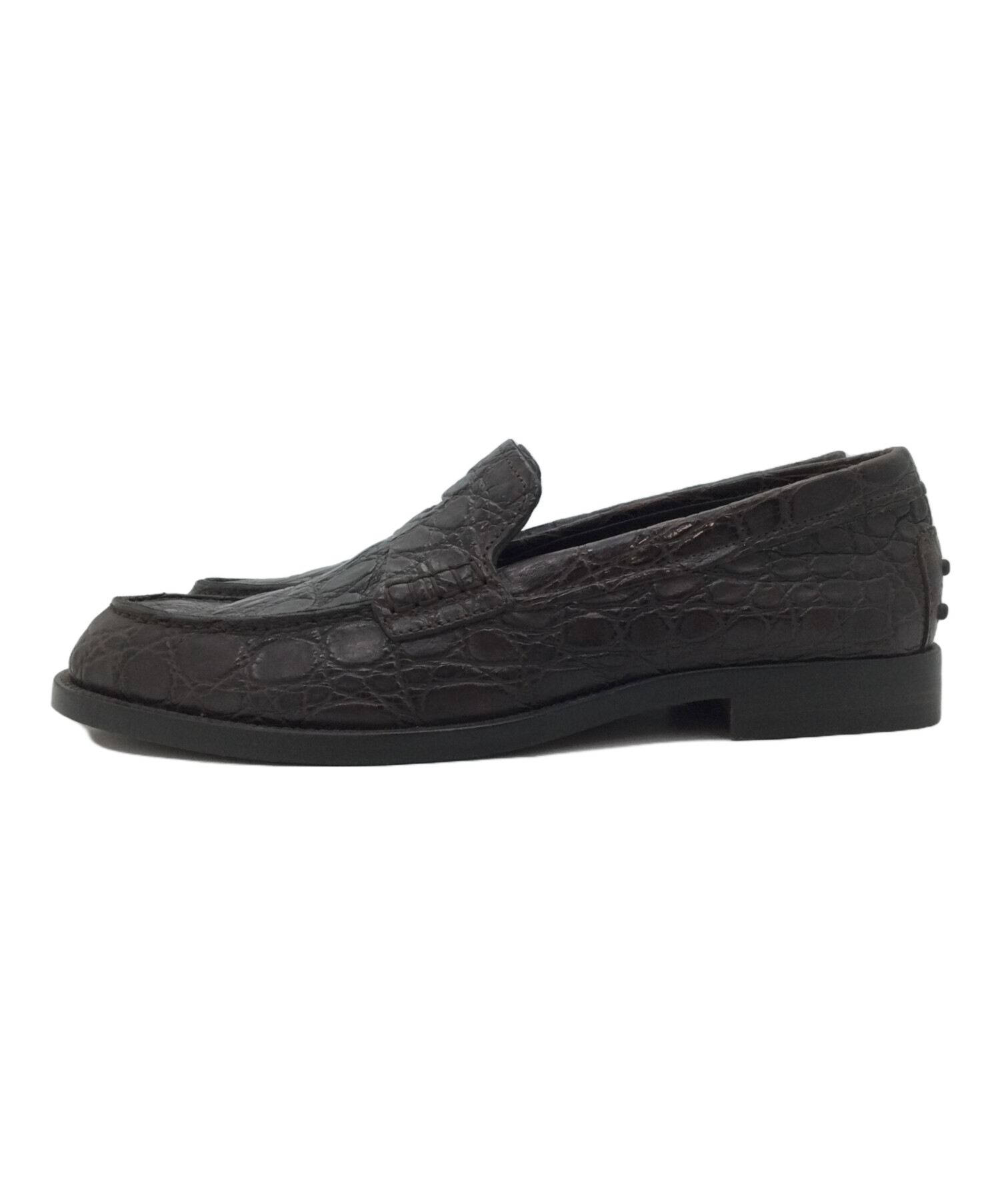 中古・古着通販】TOD'S (トッズ) ローファー ブラウン サイズ:SIZE 6