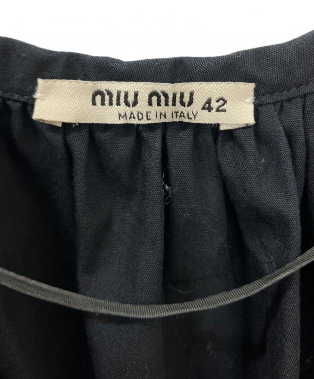 中古・古着通販】MIU MIU (ミュウミュウ) MF304 81 半袖ワンピース