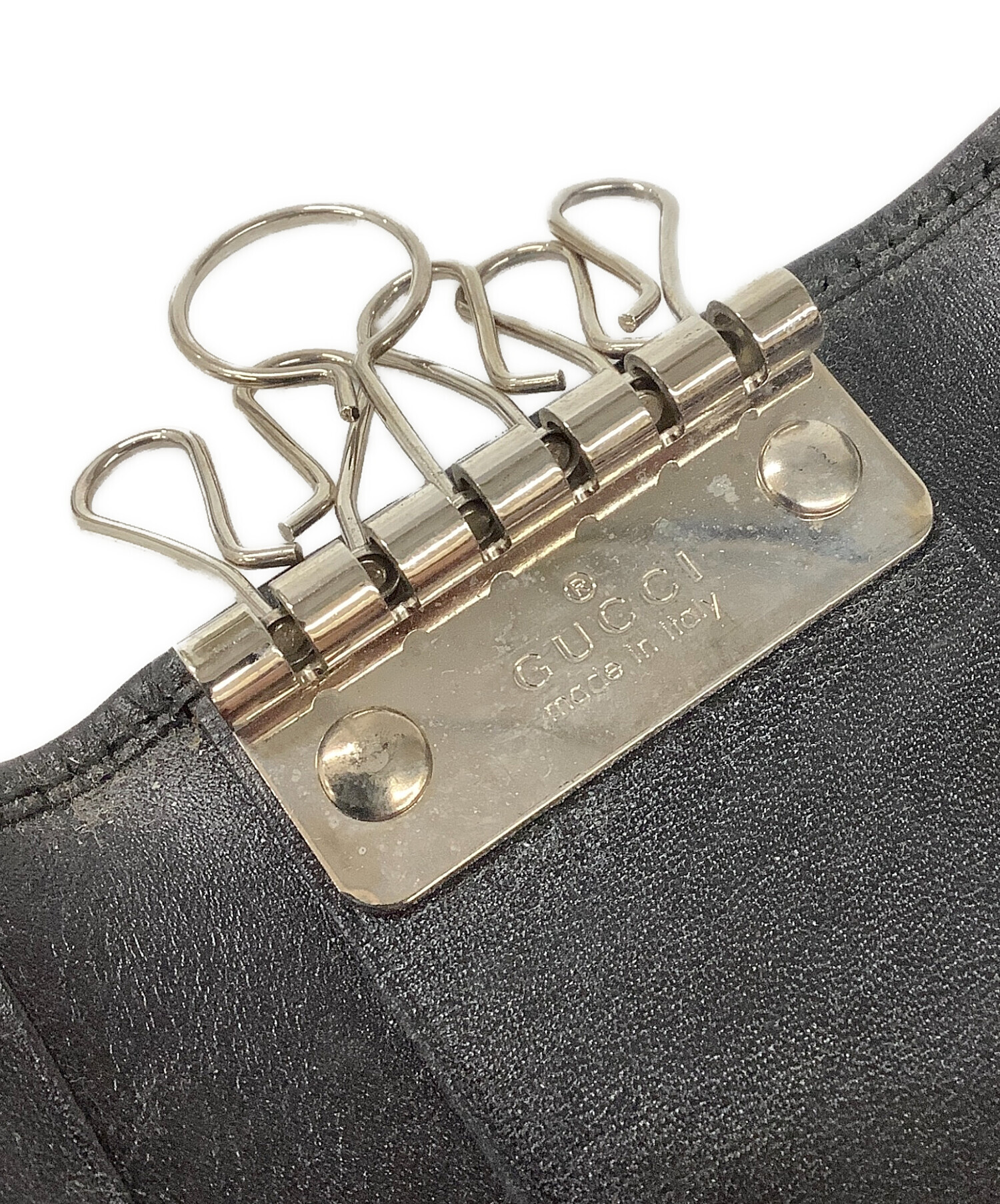 中古・古着通販】GUCCI (グッチ) 6連キーケース ブラック｜ブランド