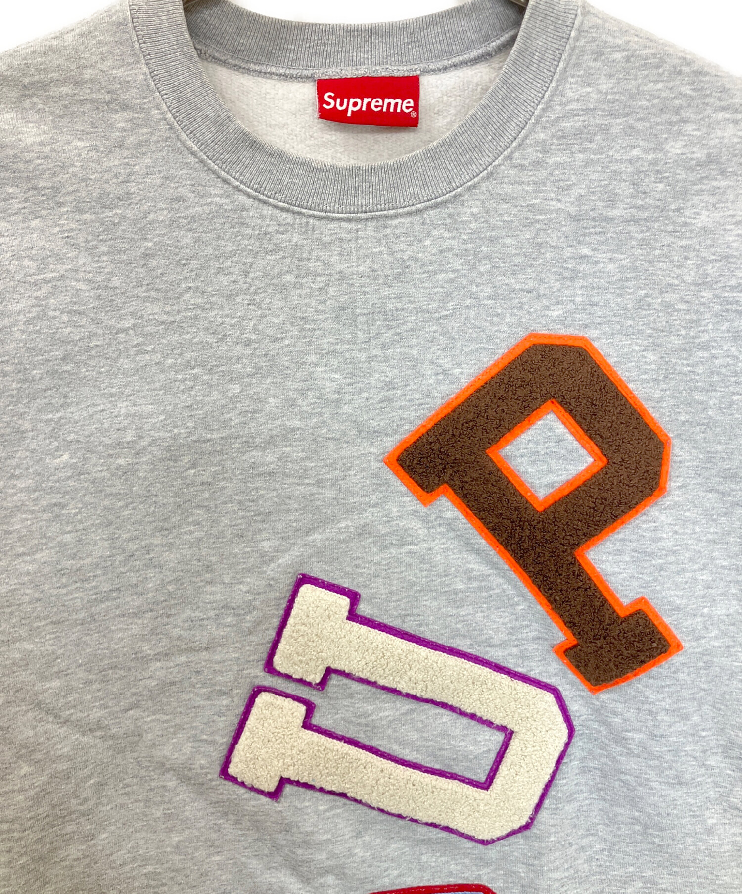 中古・古着通販】SUPREME (シュプリーム) Big Arc Crewneck グレー