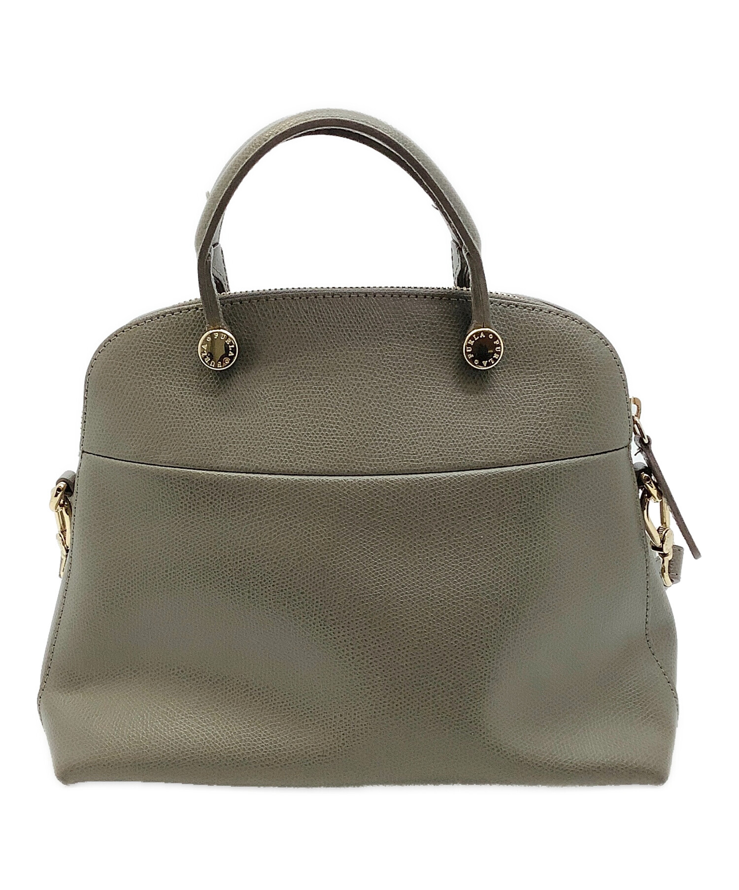 中古・古着通販】FURLA (フルラ) 2WAYバッグ グレー｜ブランド・古着 