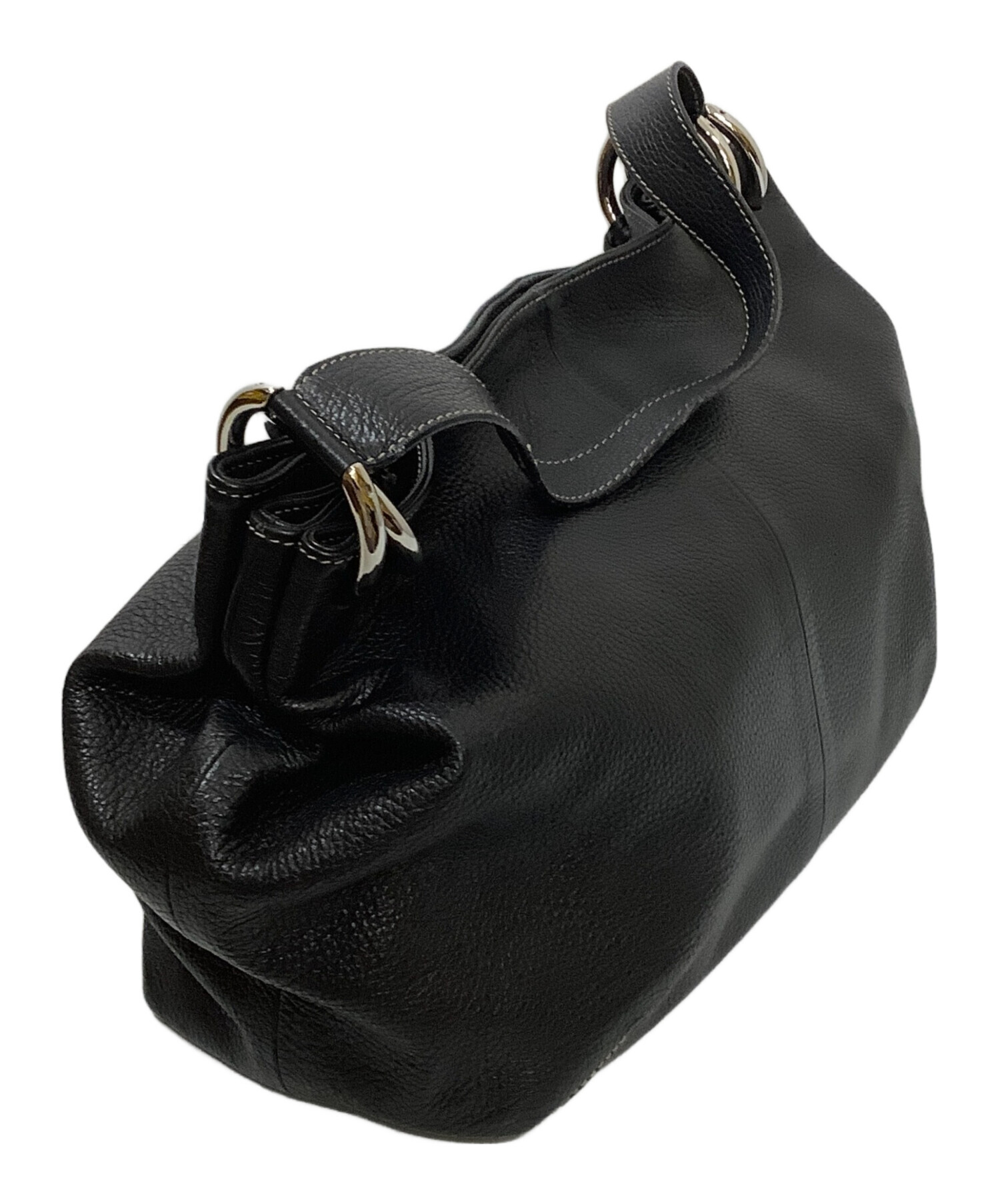 FURLA ※未使用品 中古・古着通販】FURLA (フルラ) ワンショルダーバッグ ブラック