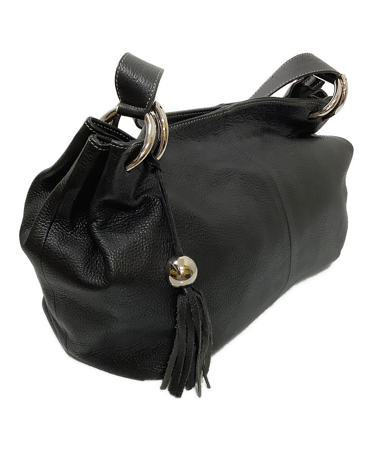 中古・古着通販】FURLA (フルラ) ワンショルダーバッグ ブラック