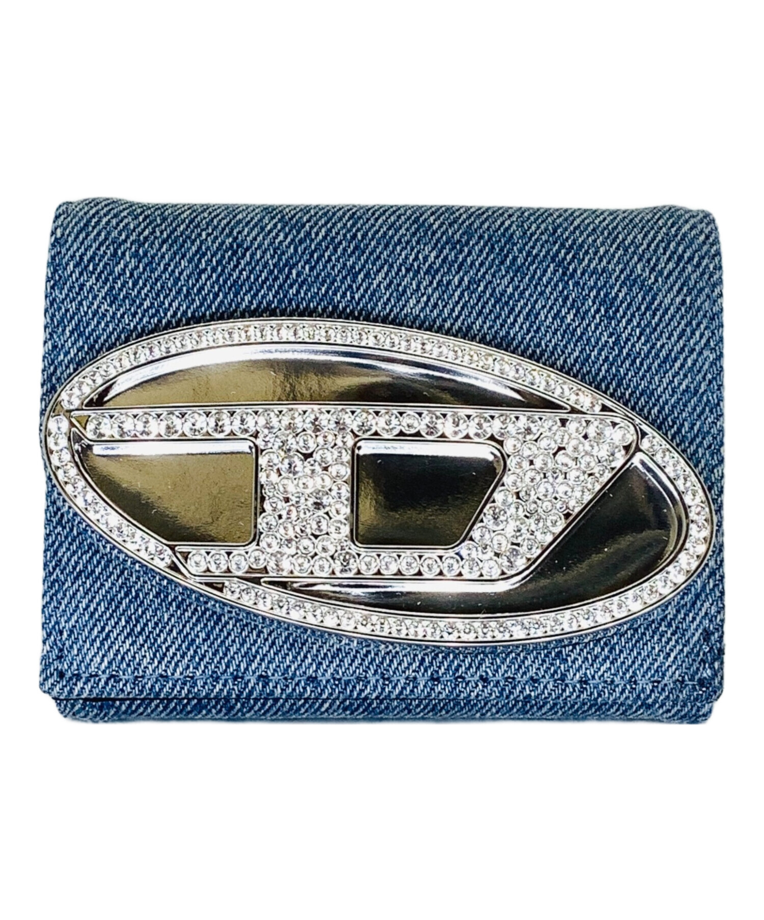 中古・古着通販】DIESEL (ディーゼル) 3つ折り財布 インディゴ
