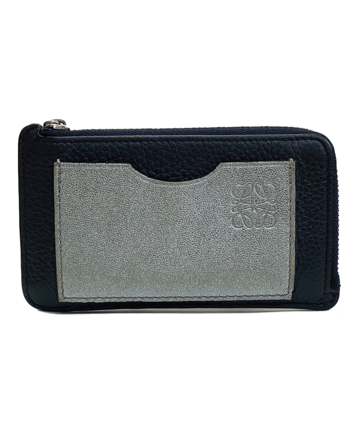 【新品 未使用 タグ付き 箱付き】 LOEWE カードホルダー 中古・古着通販】LOEWE (ロエベ) コインカードホルダー ネイビー