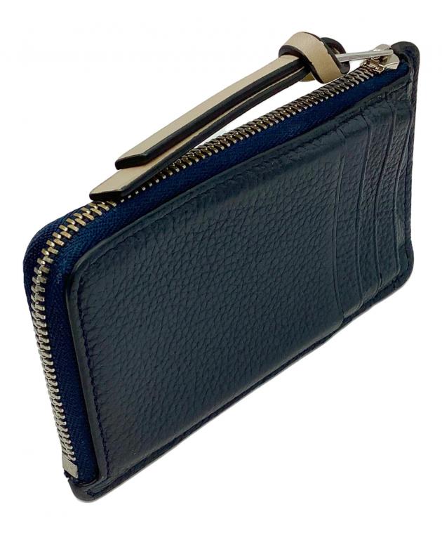 中古・古着通販】LOEWE (ロエベ) コインカードホルダー ネイビー