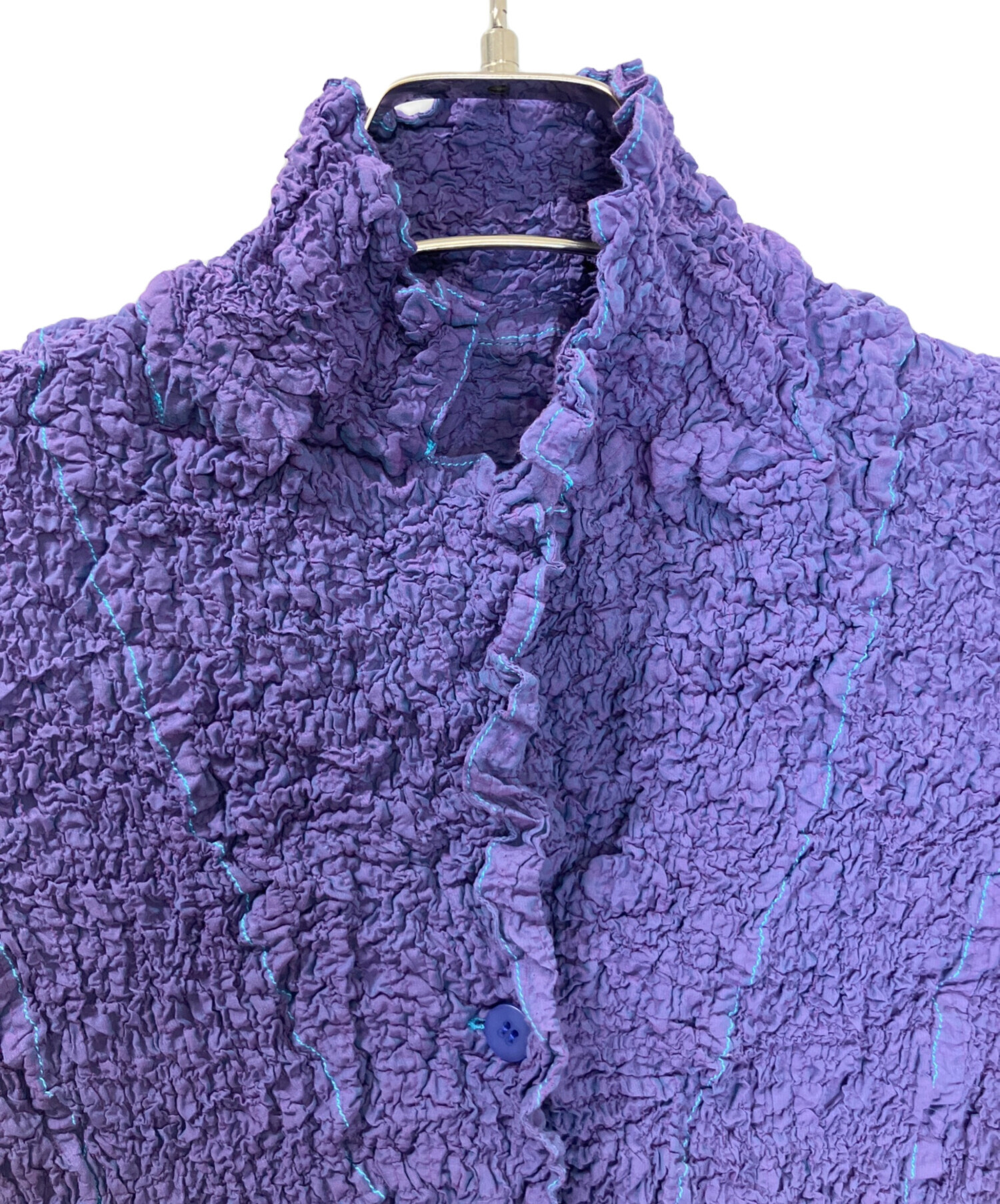 ミーバイ　イツセイミヤケ　長袖 トップス 中古・古着通販】me ISSEY MIYAKE (ミーイッセイ ミヤケ) MI34FD491