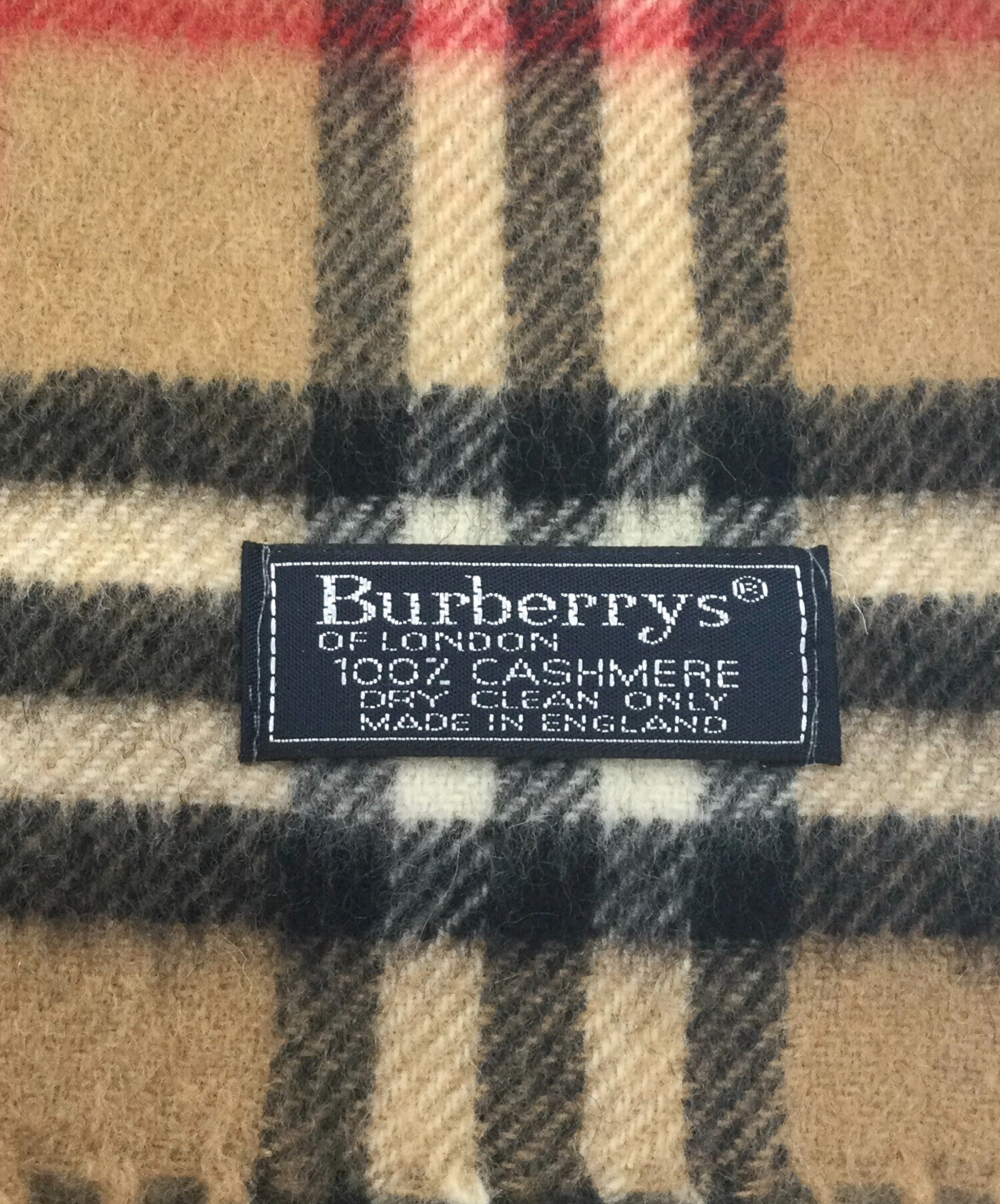 中古・古着通販】Burberry's (バーバリーズ) カシミヤマフラー