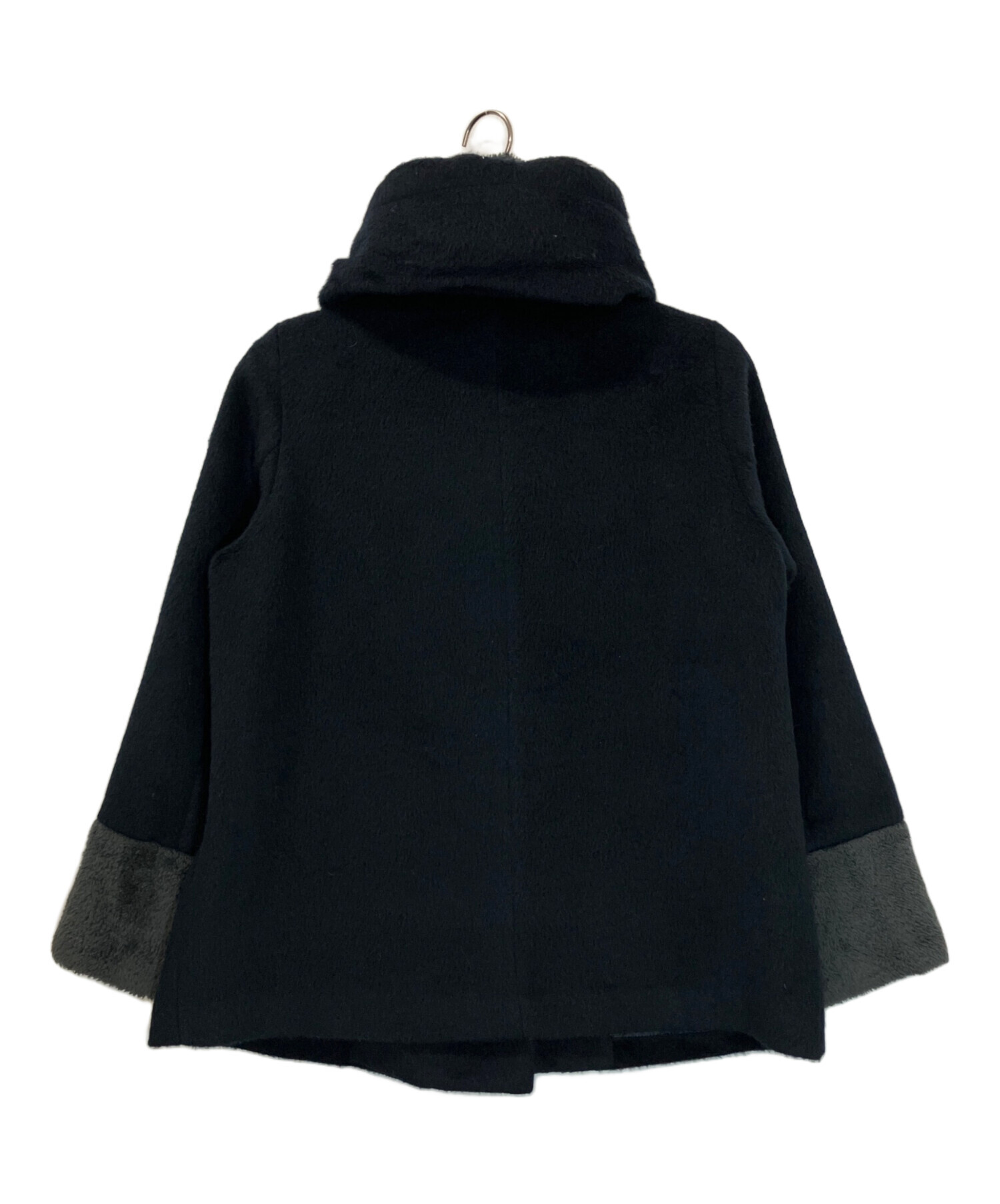 ネイビー コート【soeur7】 中古・古着通販】soeur7 (スール) ショートコート ネイビー サイズ:9