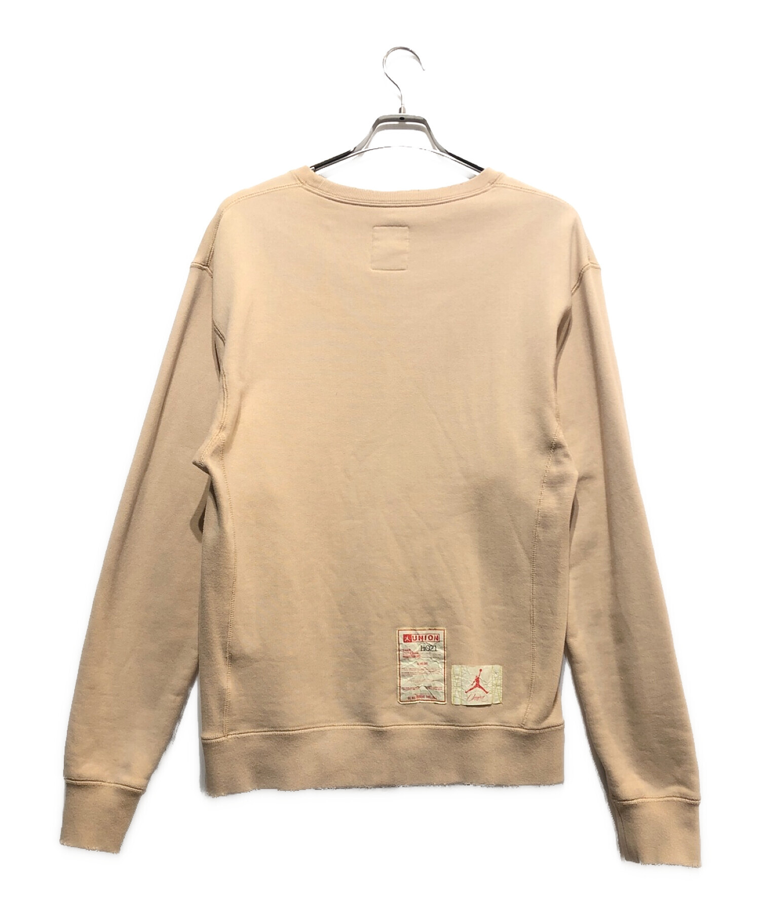 中古・古着通販】NIKE×UNION (ナイキ×ユニオン) スウェット ベージュ 