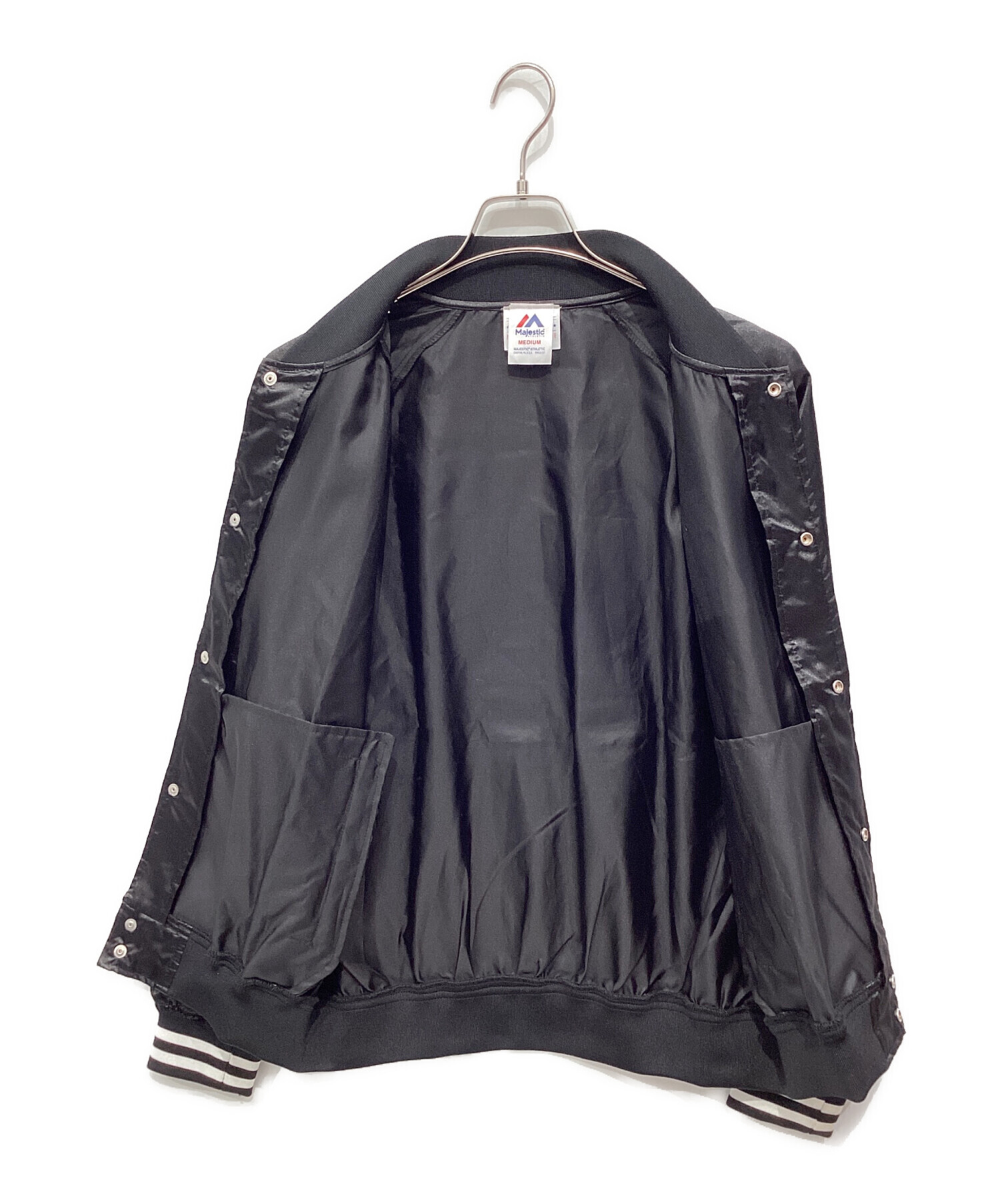 中古・古着通販】Majestic (マジェスティック) スタジャン ブラック