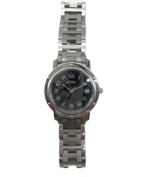 中古・古着通販】HERMES (エルメス) 腕時計 ブラック サイズ:18cm