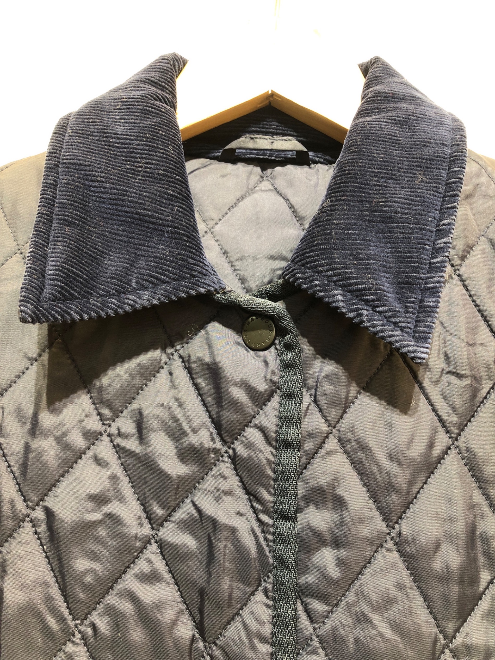 中古・古着通販】Barbour (バブアー) キルティングジャケット ネイビー