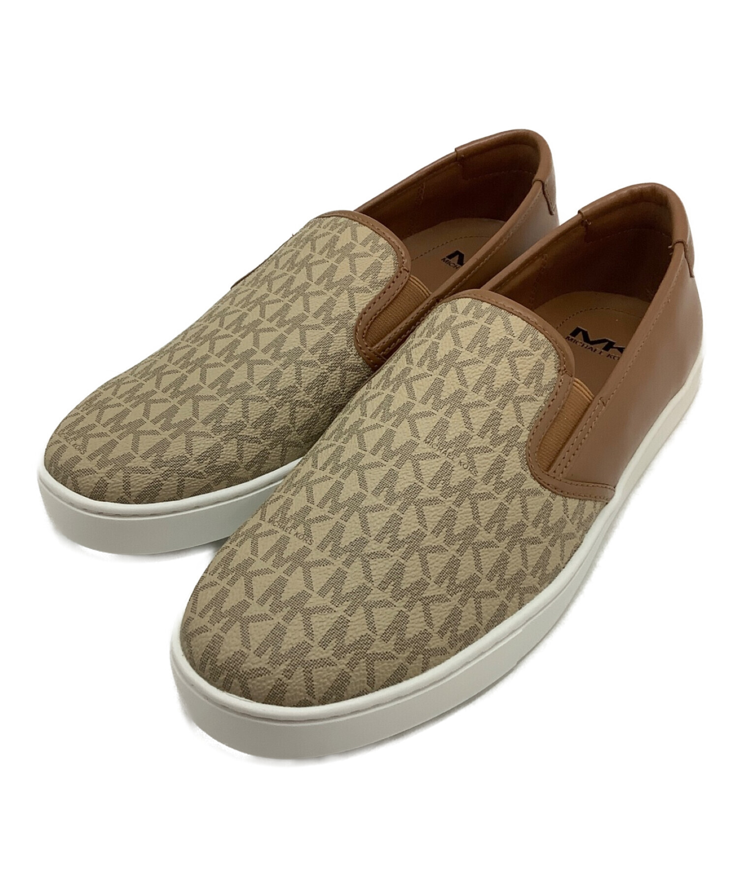 中古・古着通販】MICHAEL KORS (マイケルコース) スリッポン ブラウン 