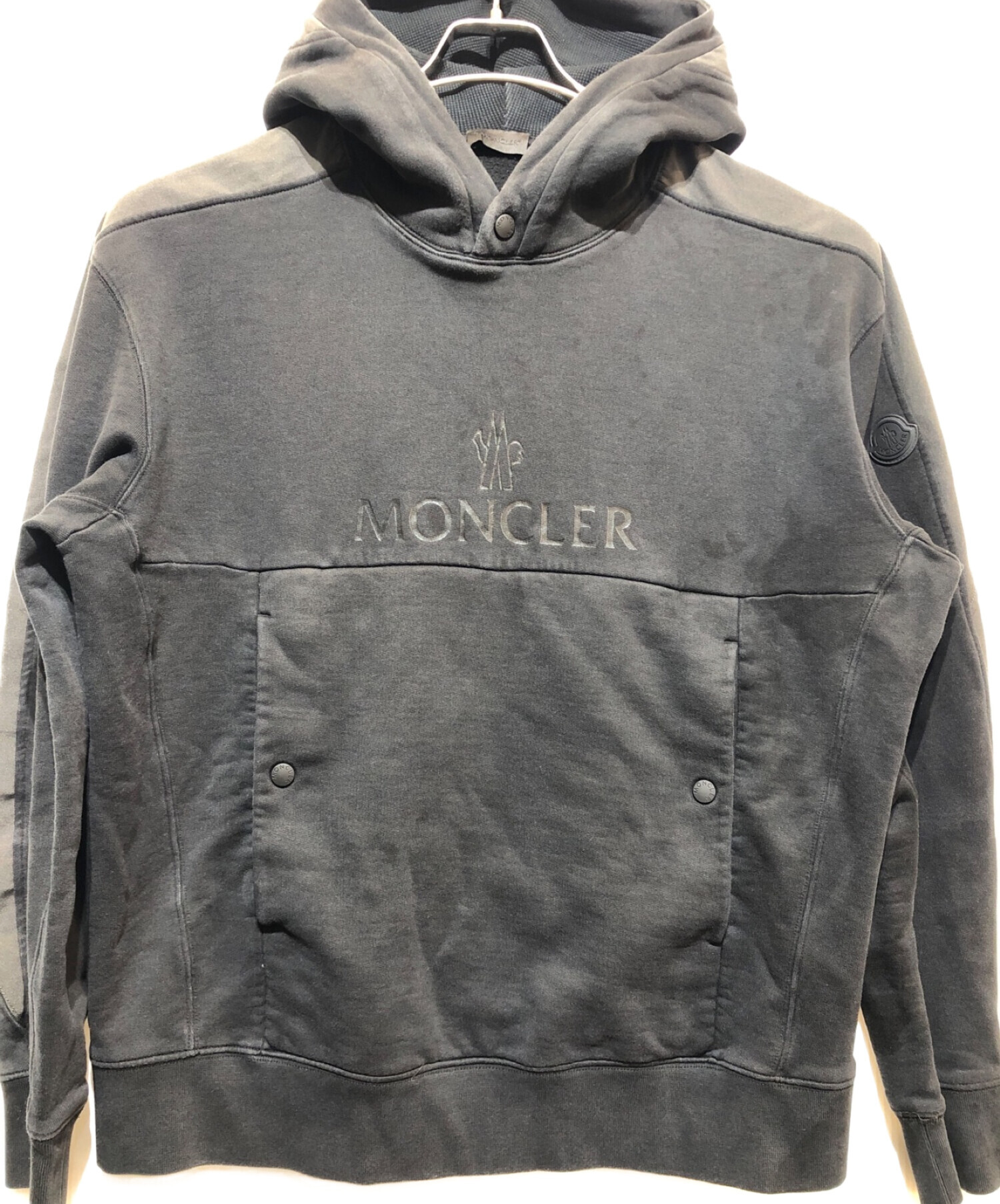 中古・古着通販】MONCLER (モンクレール) プルオーバーパーカー